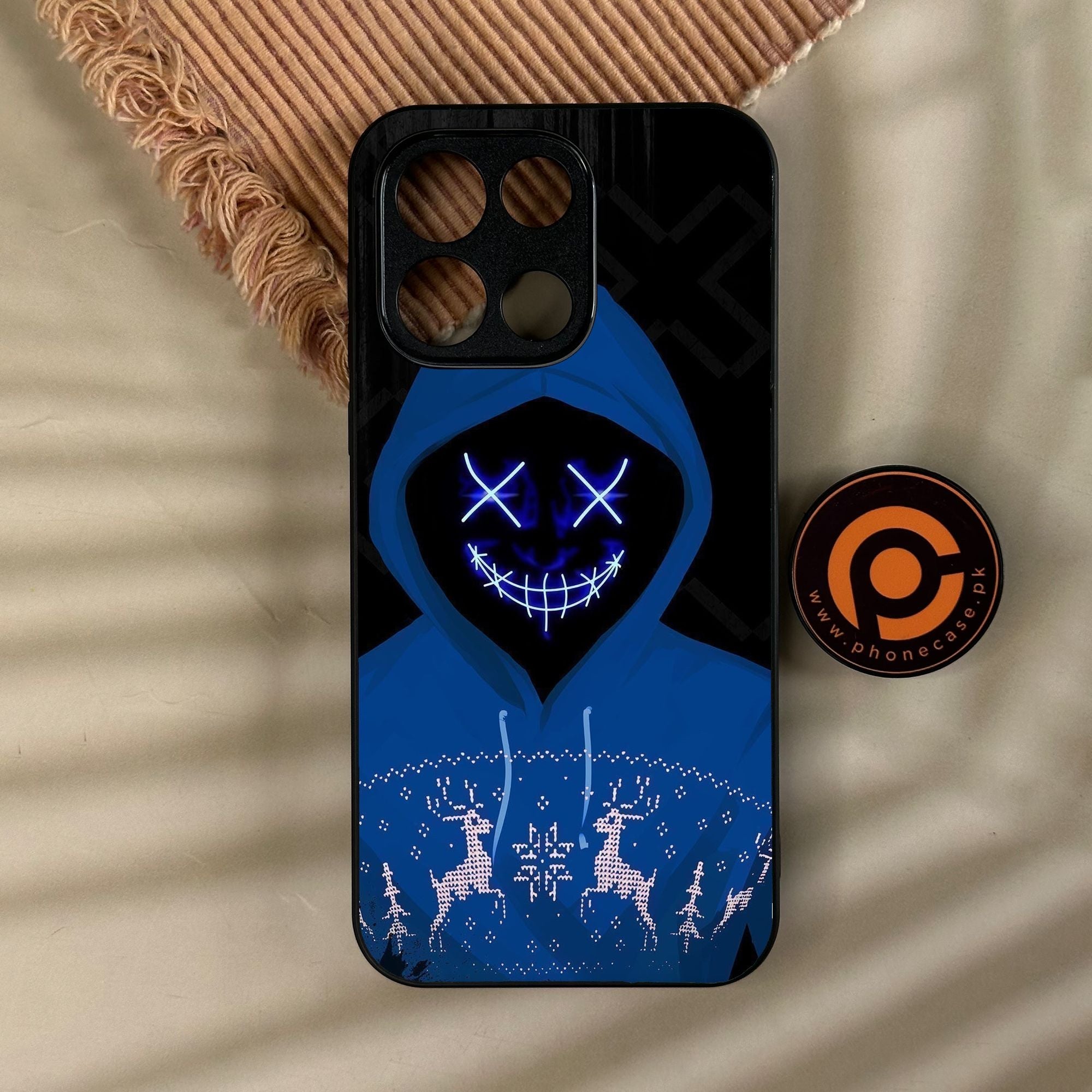 OnePlus Turbo 6 - Anonymous 2.0 Design 9 - Premium Metal Printed Soft Bumper Shock Proof Case