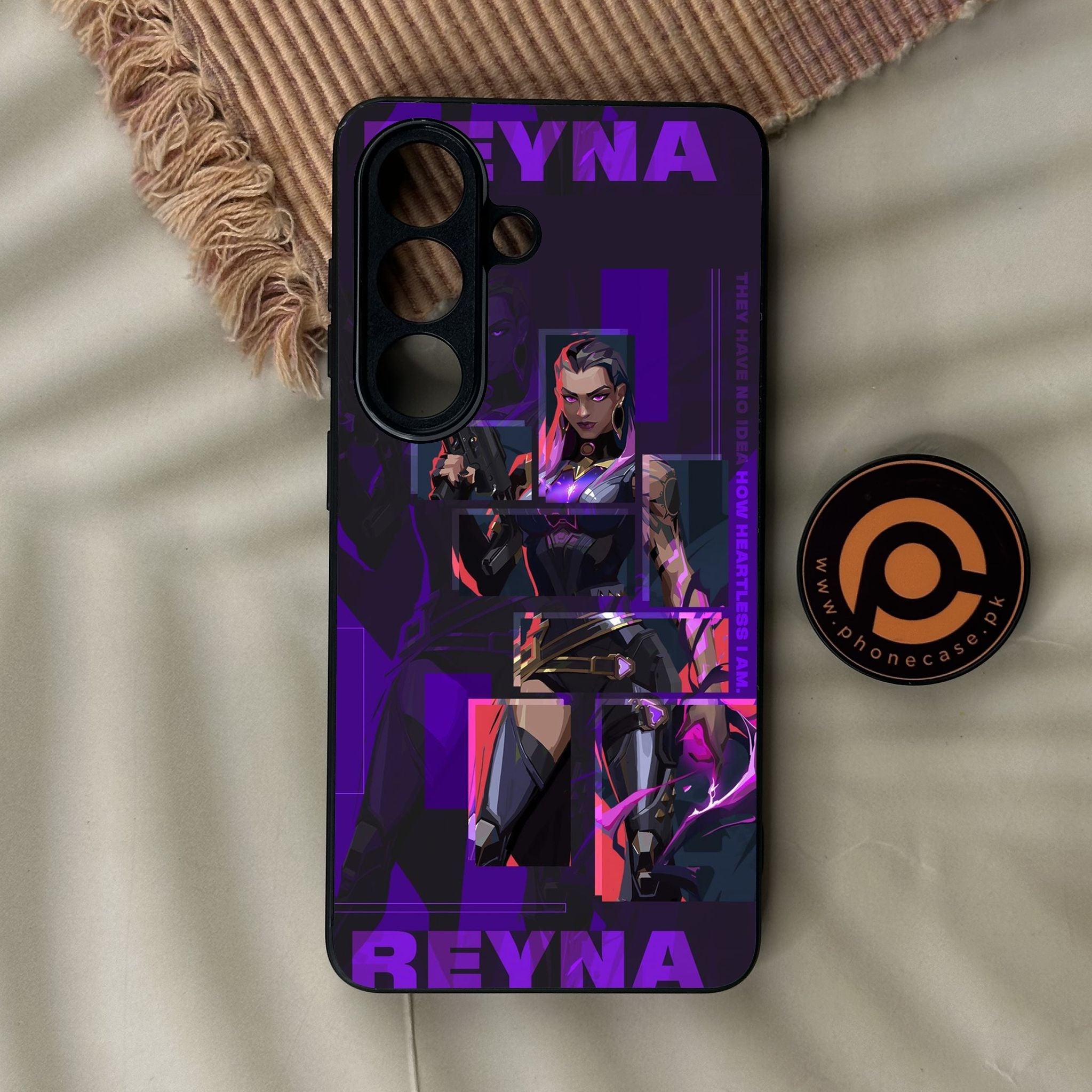 Galaxy S26 - Battle-Ready Design 2 - Premium Metal Printed Soft Bumper Shock Proof Case