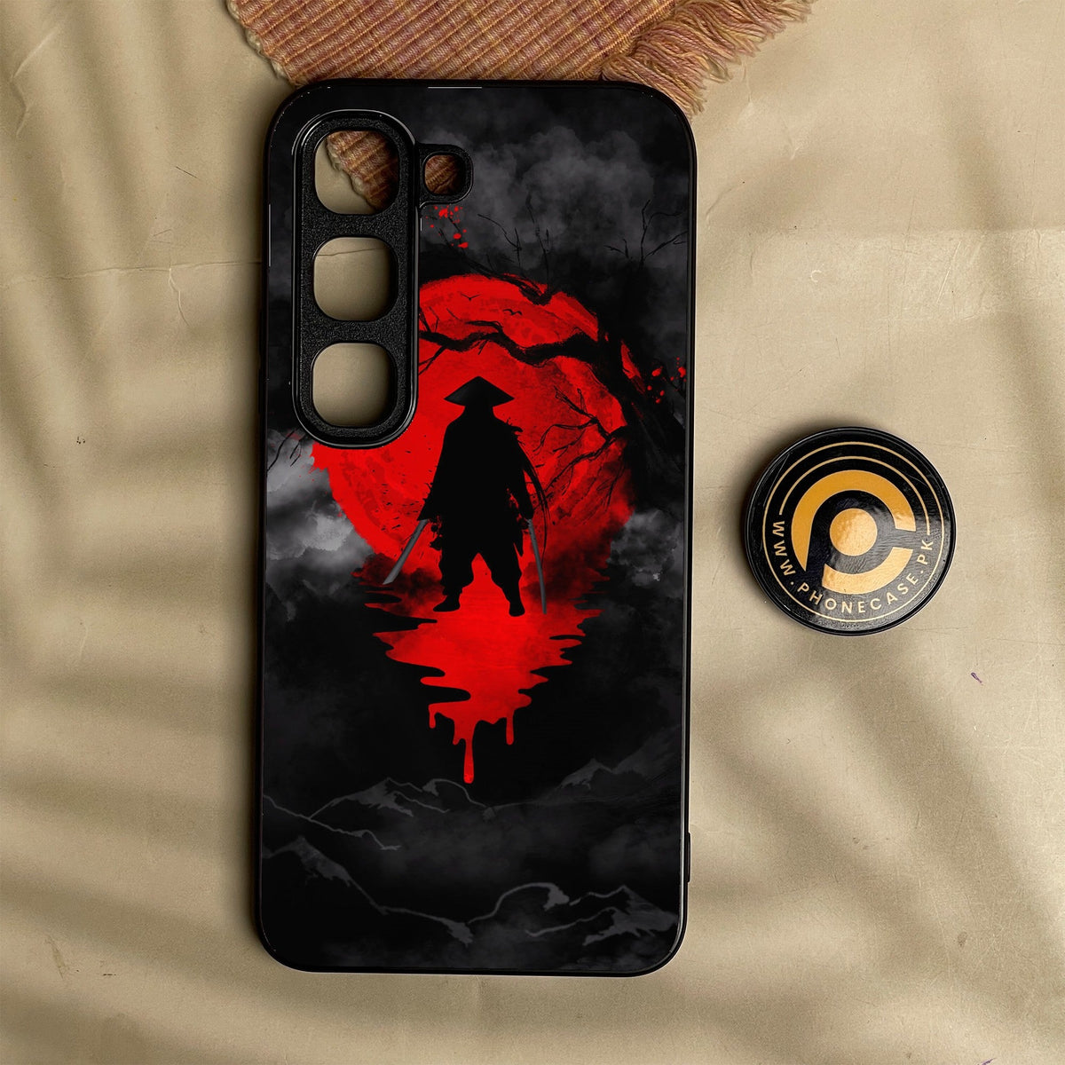 Infinix Hot 70 Pro - Ninja Design 3 - Premium Metal Printed Soft Bumper Shock Proof Case