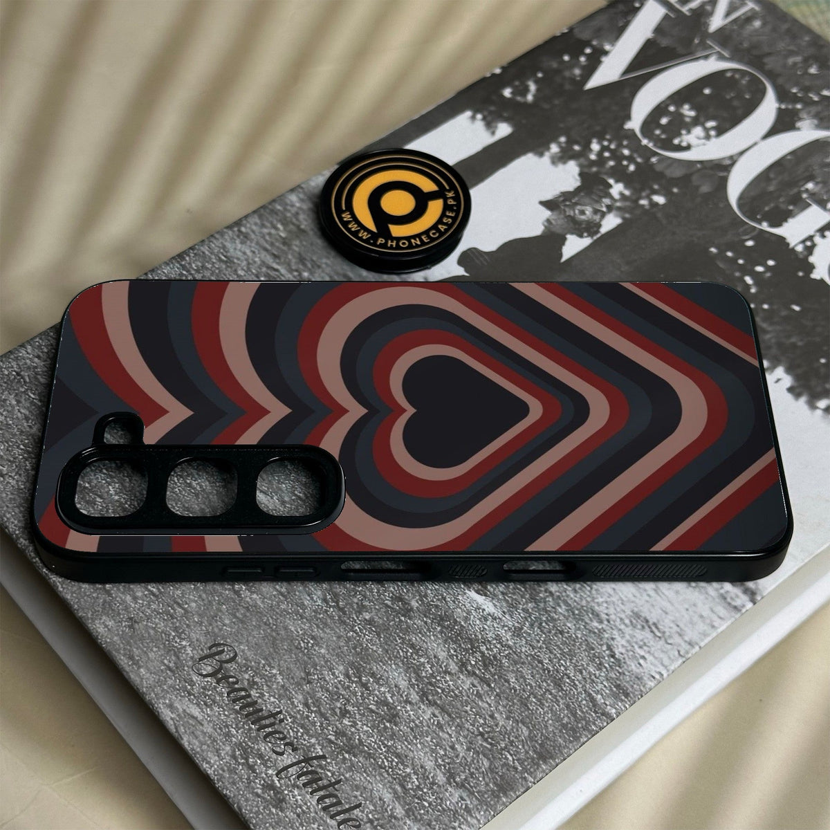 Infinix Hot 70 Pro - Heart 2.0 Design 4 - Premium Metal Printed Soft Bumper Shock Proof Case