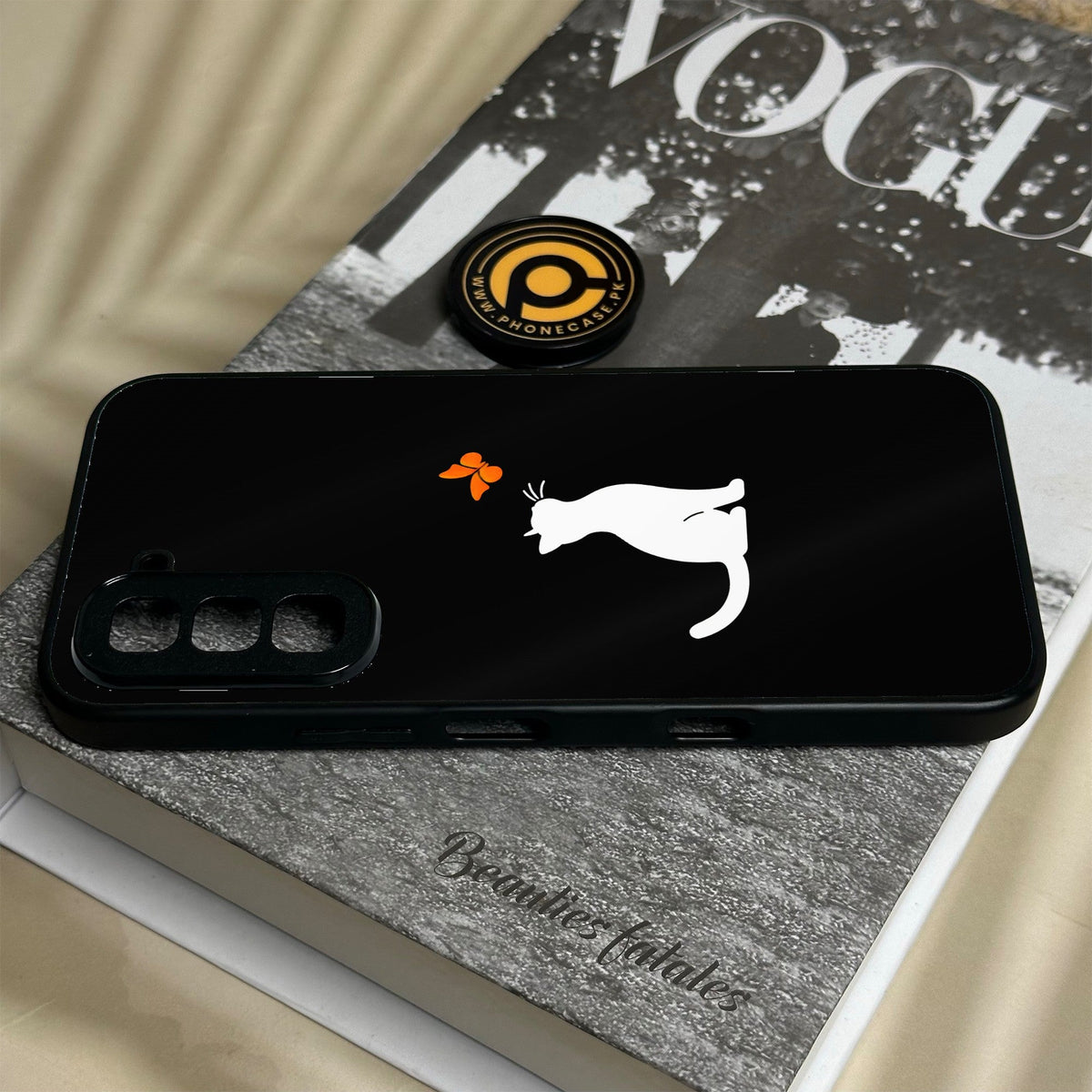 Infinix Hot 70 - Minimalistic Design 10 - Premium Metal Printed Soft Bumper Shock Proof Case