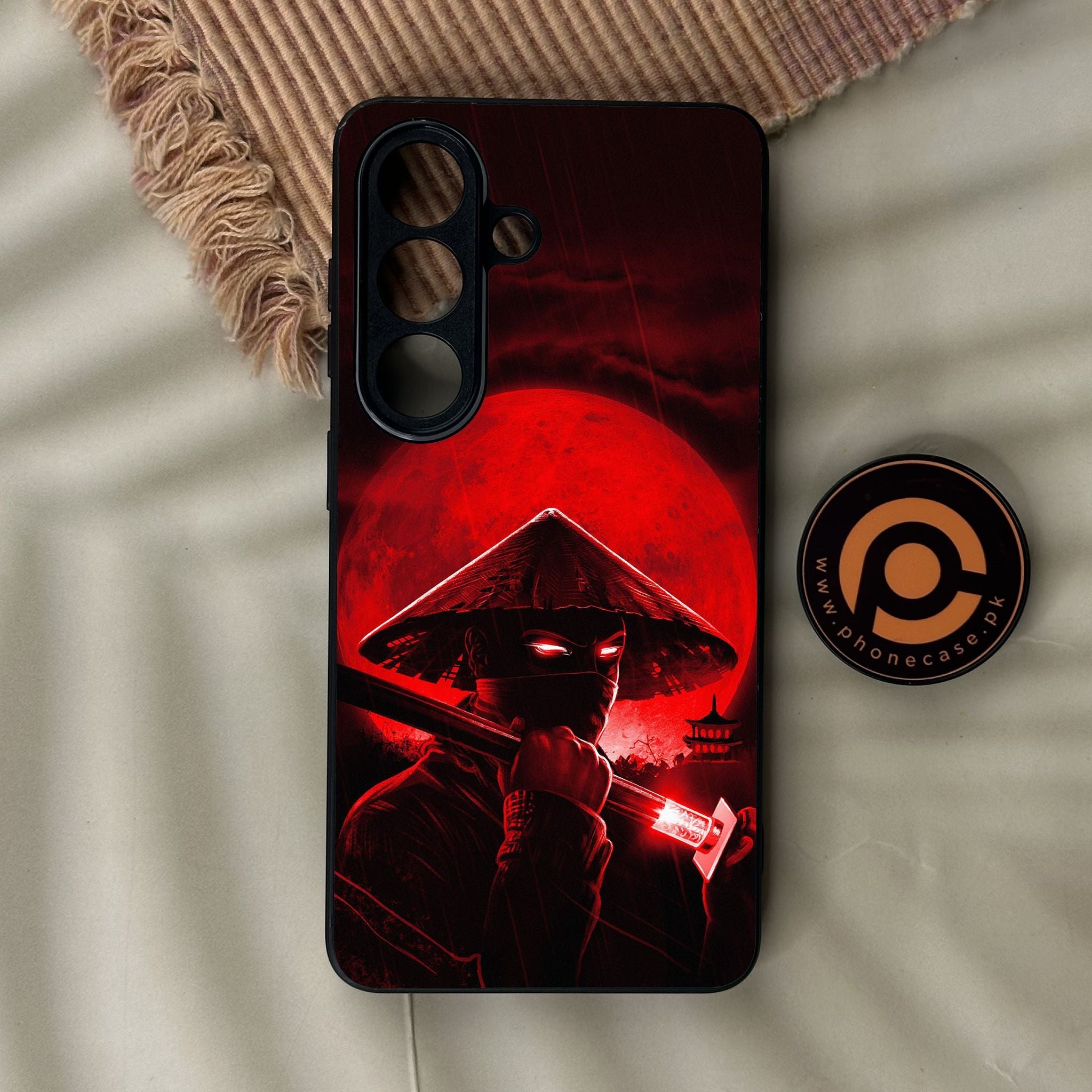 Galaxy S26 - Ninja Design 2 - Premium Metal Printed Soft Bumper Shock Proof Case