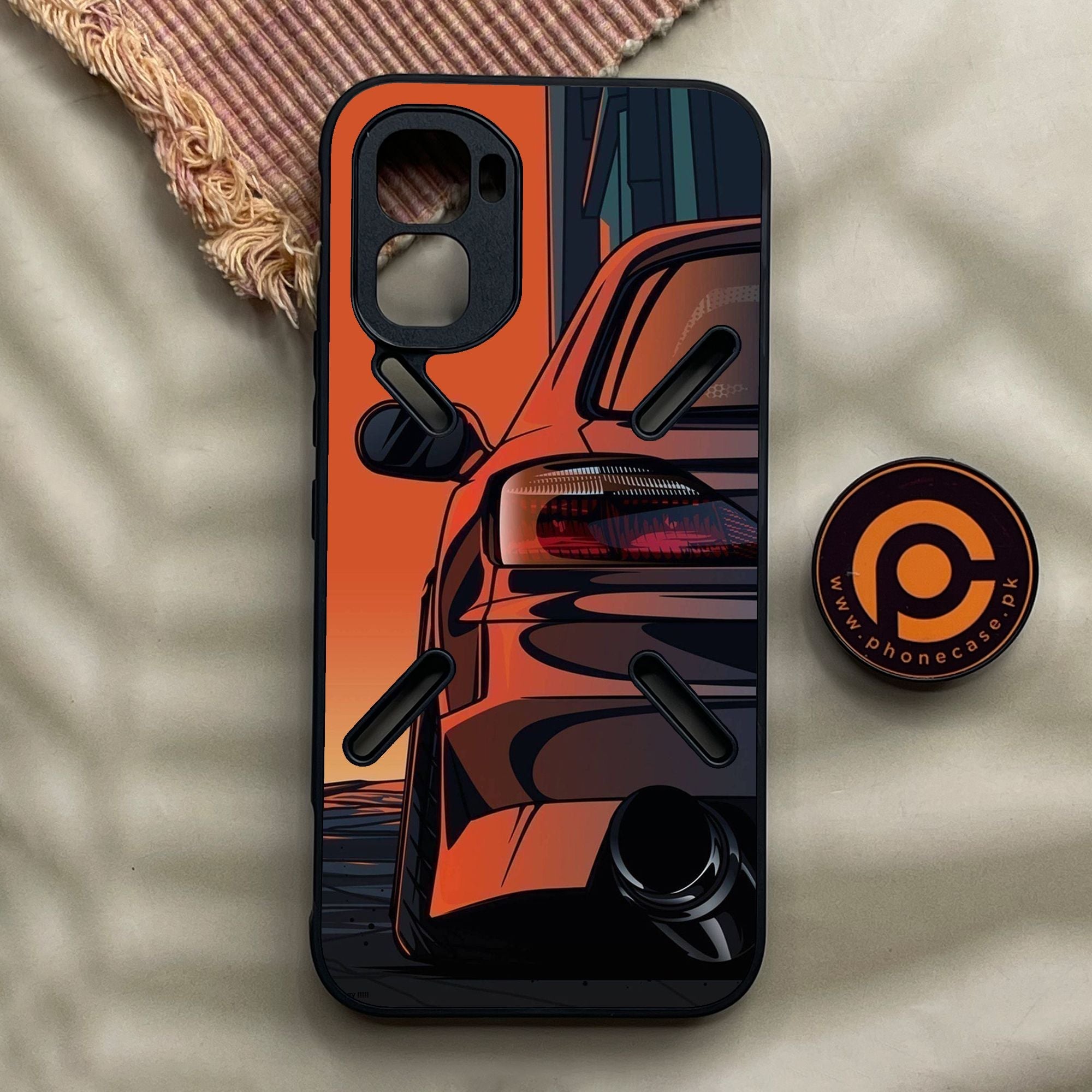 Infinix GT 50 Pro - Racing Series 2.0 Design 4 - Premium Metal Printed Soft Bumper Shock Proof Case