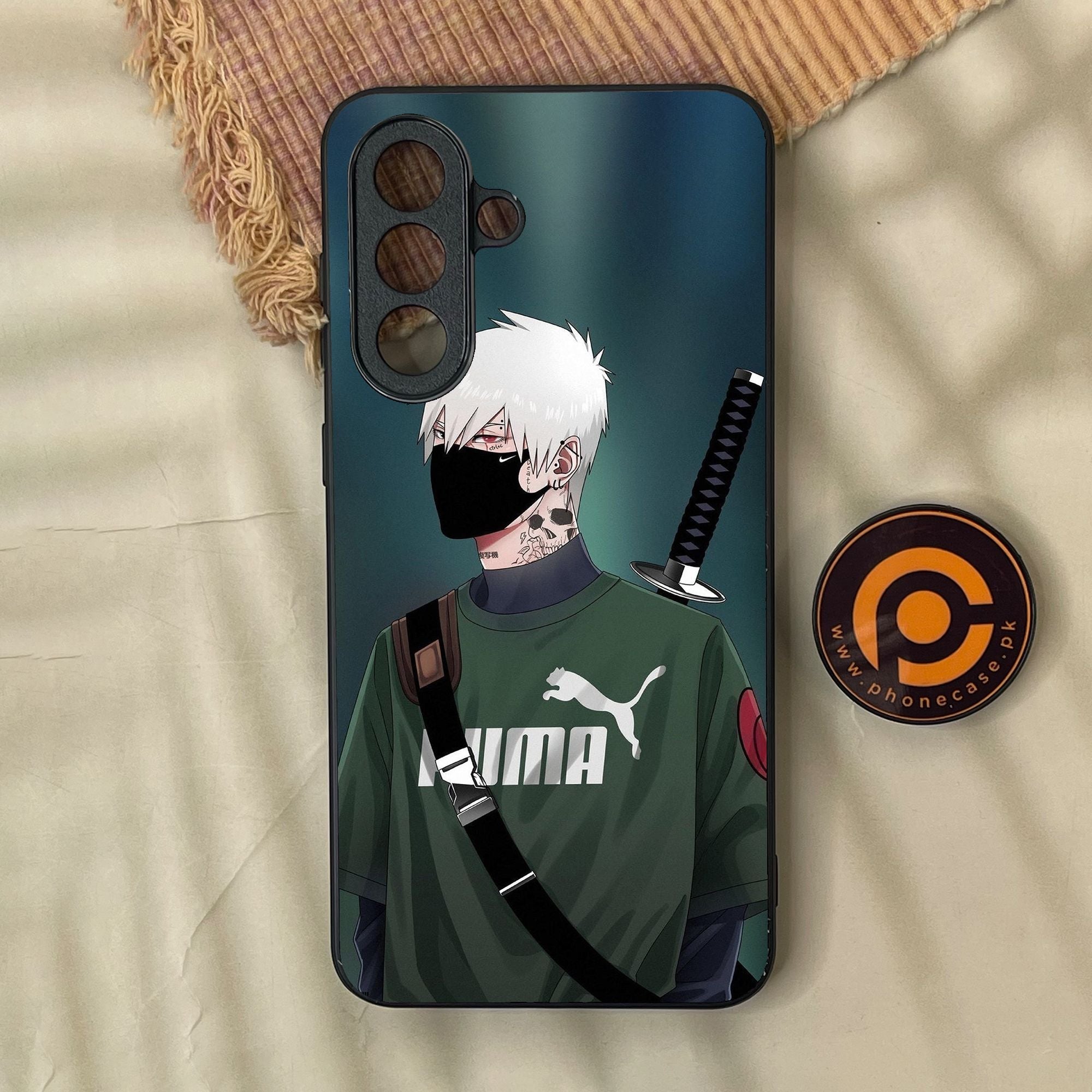 Samsung Galaxy A37 - Anime Series Design 3 - Premium Metal Printed Soft Bumper Shock Proof Case