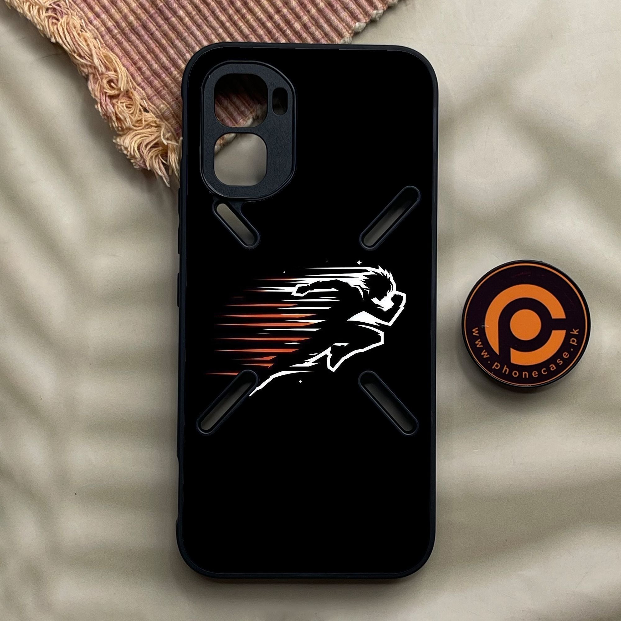 Infinix GT 50 Pro - Minimalistic Design 9 - Premium Metal Printed Soft Bumper Shock Proof Case