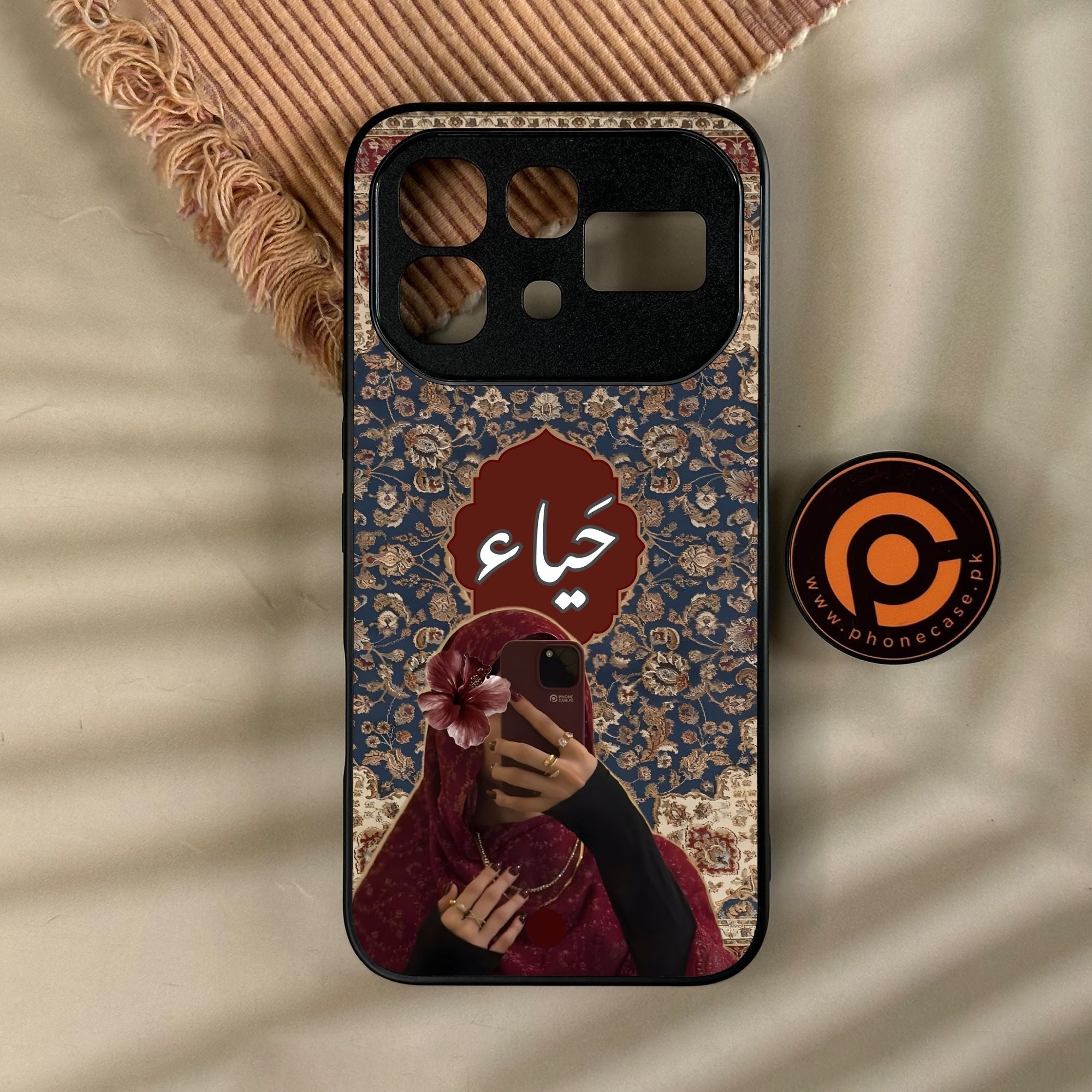 Infinix Note 60 - Haya (????) D2 - Premium Metal Printed Soft Bumper Shock Proof Case