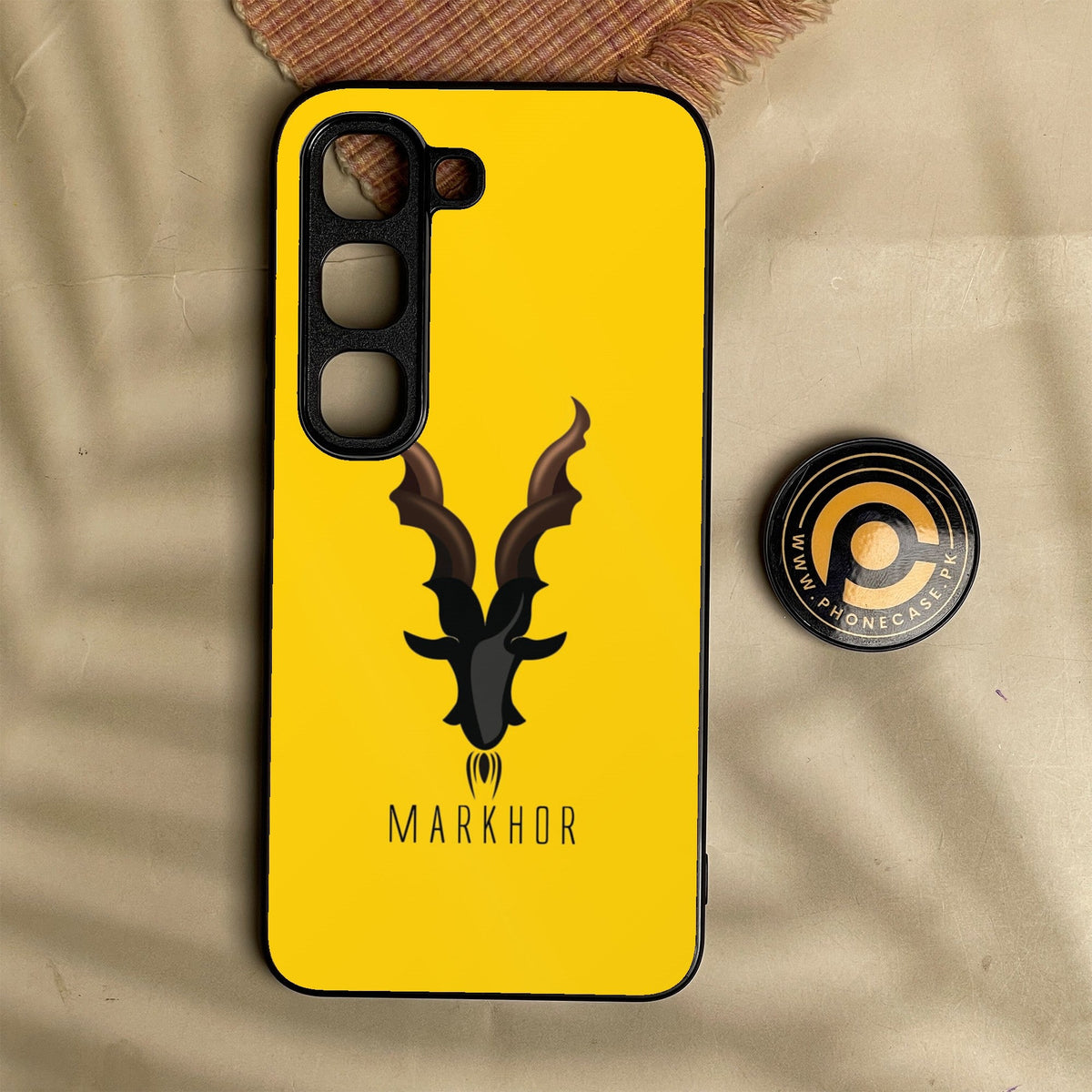 Infinix Hot 70 Pro - Markhor Design 1 - Premium Metal Printed Soft Bumper Shock Proof Case