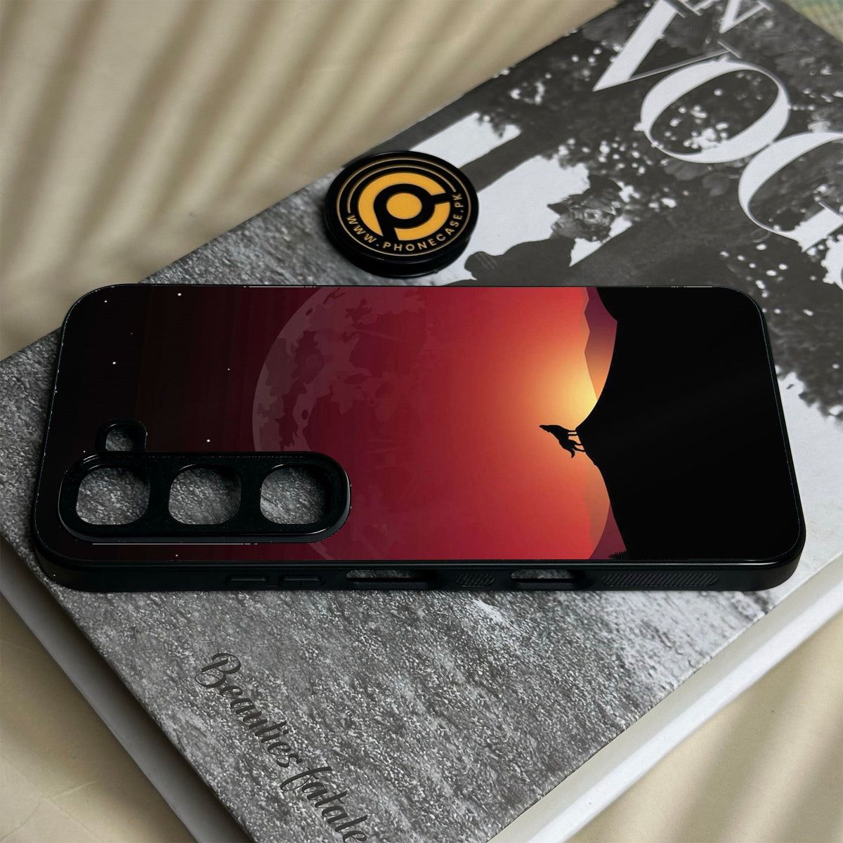 Infinix Hot 70 Pro - Wolf Design 4 - Premium Metal Printed Soft Bumper Shock Proof Case