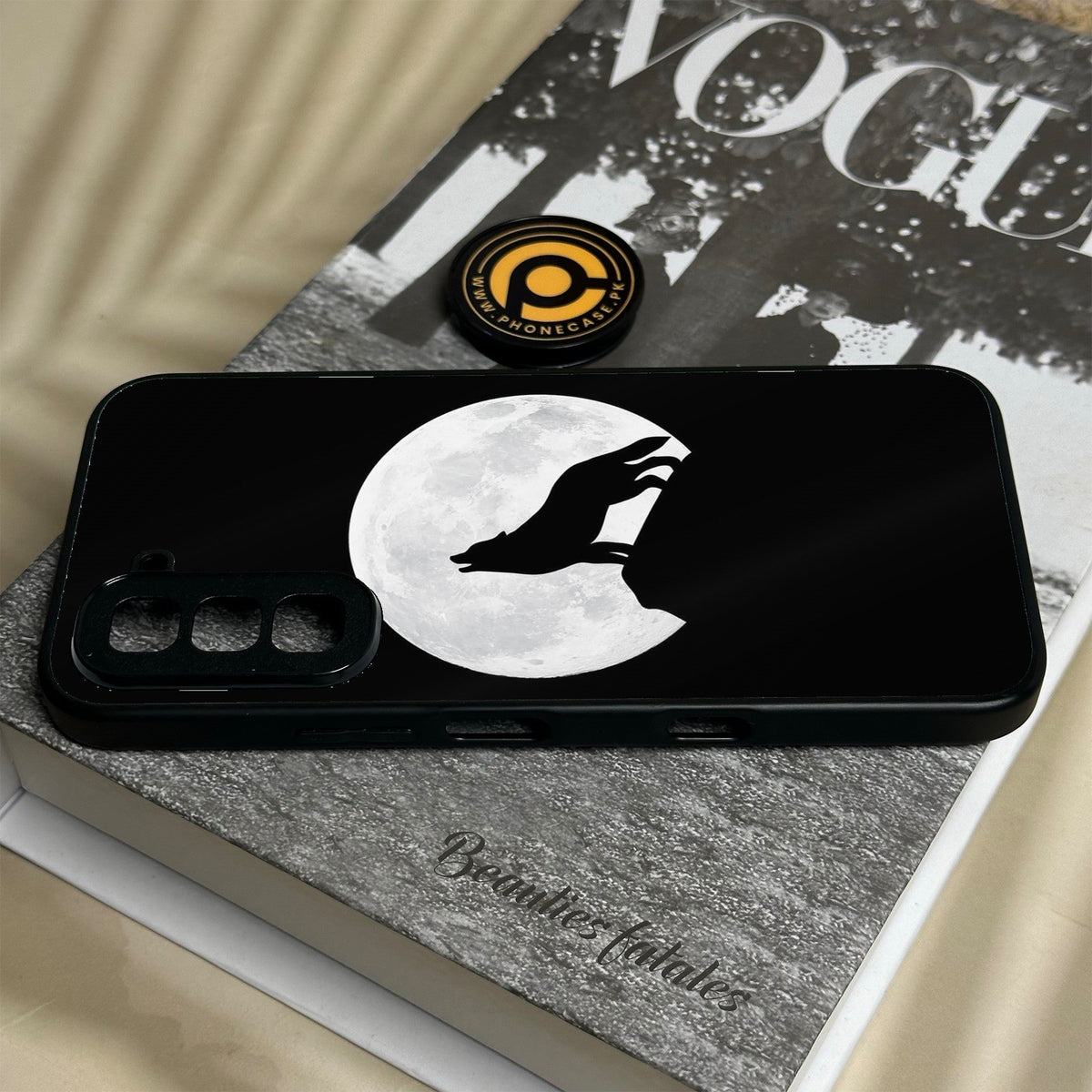 Infinix Hot 70 - Wolf Design 3 - Premium Metal Printed Soft Bumper Shock Proof Case