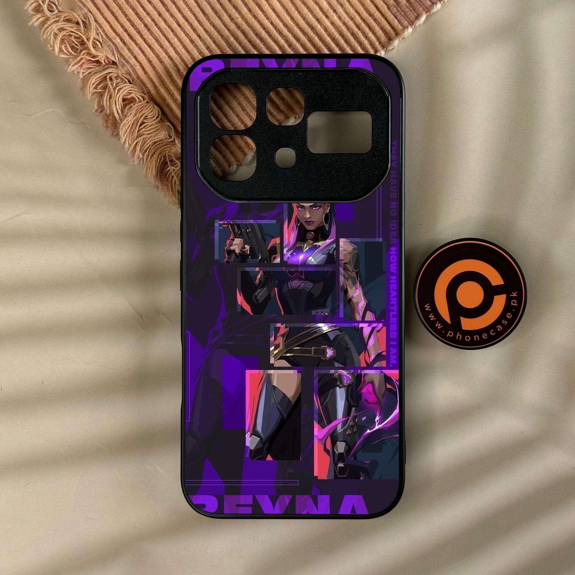 Infinix Note 60 - Battle-Ready Design 2 - Premium Metal Printed Soft Bumper Shock Proof Case