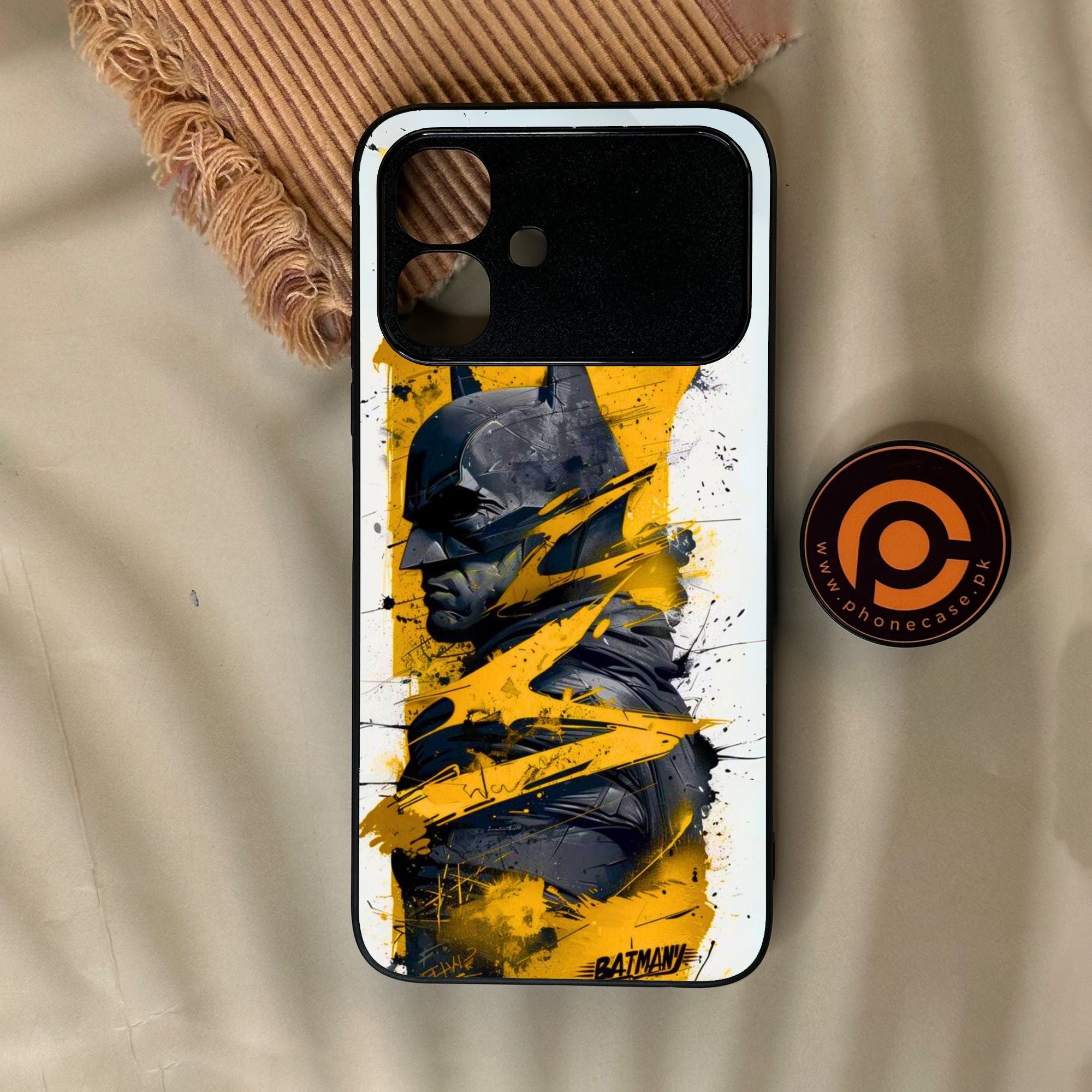 Infinix Smart 20 - Shattered Heroics - Premium Metal Printed Soft Bumper Shock Proof Case