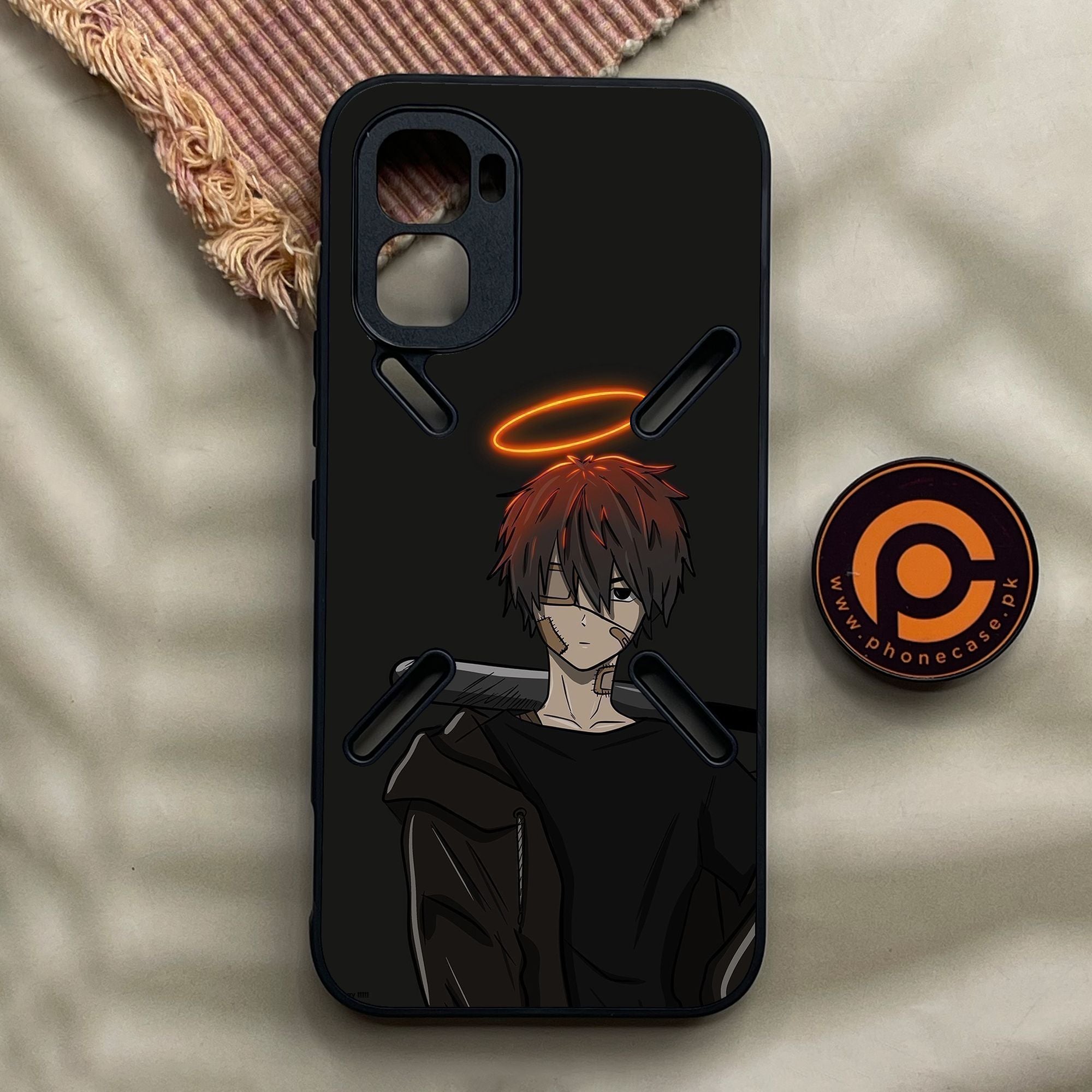 Infinix GT 50 Pro - Anime Series Design 6 - Premium Metal Printed Soft Bumper Shock Proof Case