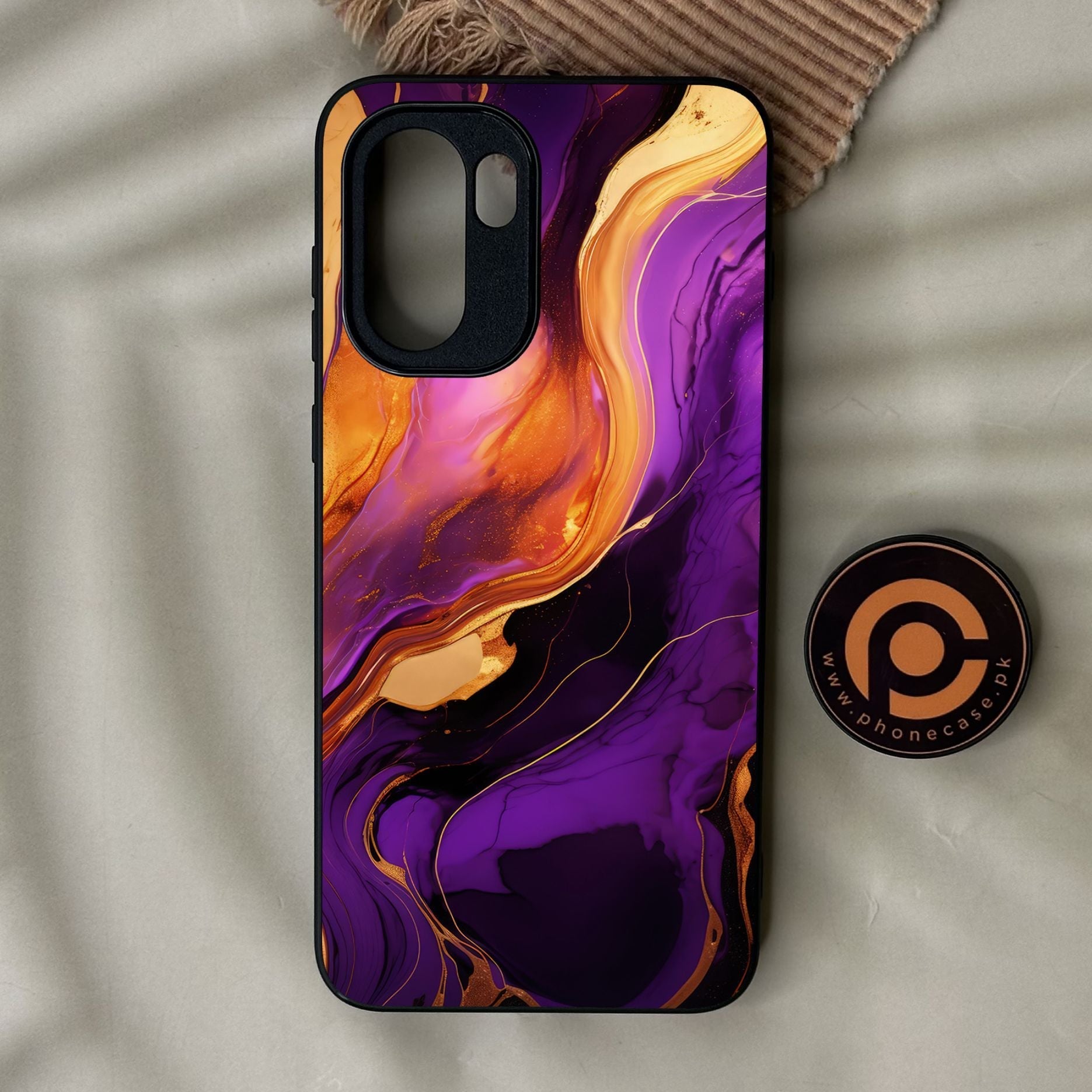 OnePlus 15R - Liquid 2.0 Design 5 - Premium Metal Printed Soft Bumper Shock Proof Case