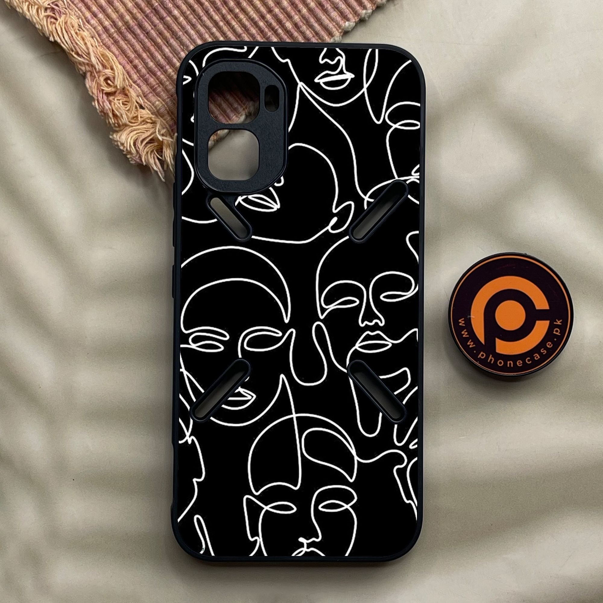 Infinix GT 50 Pro - Girls Design 10 - Premium Metal Printed Soft Bumper Shock Proof Case