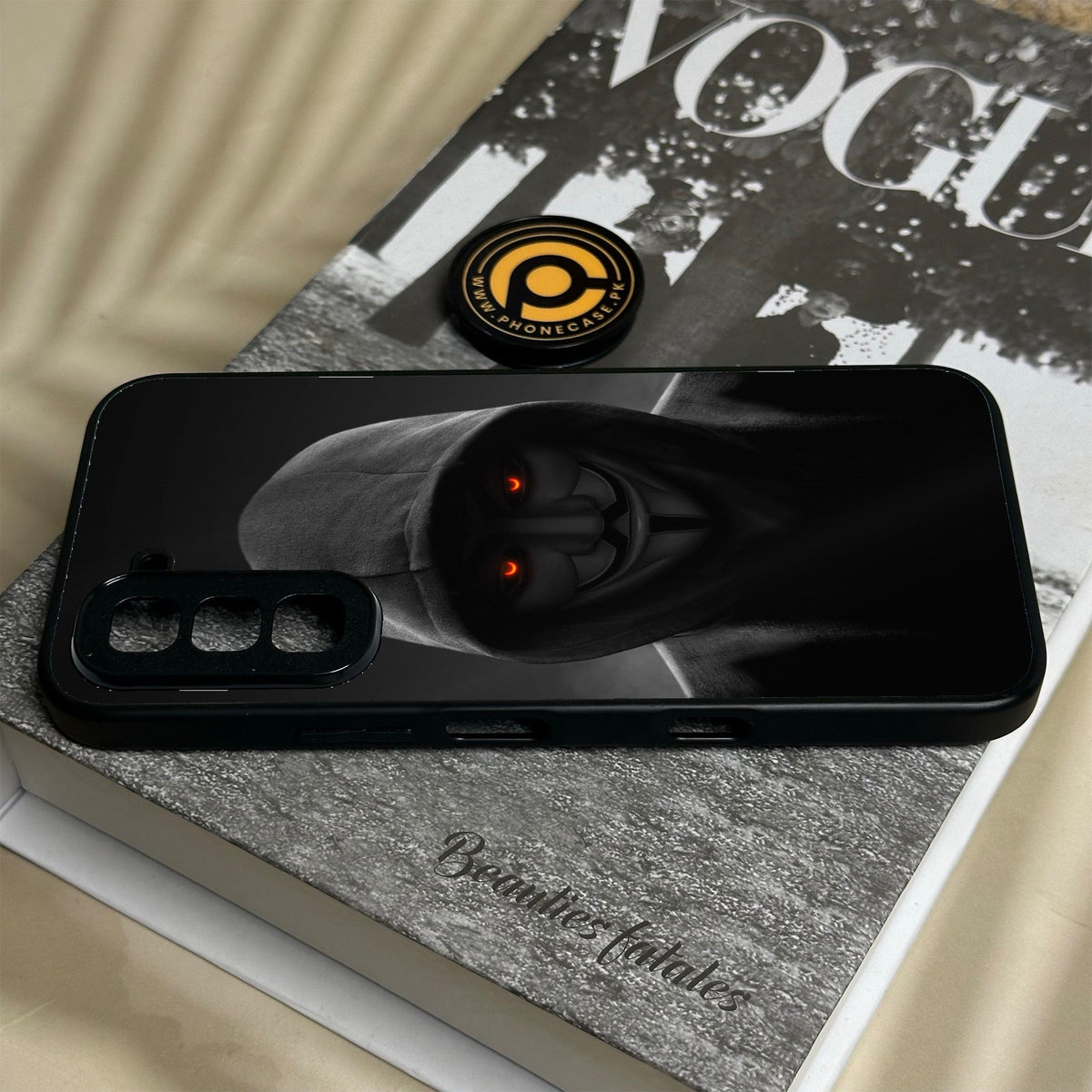 Infinix Hot 70 - Anonymous 2.0 Design 4 - Premium Metal Printed Soft Bumper Shock Proof Case