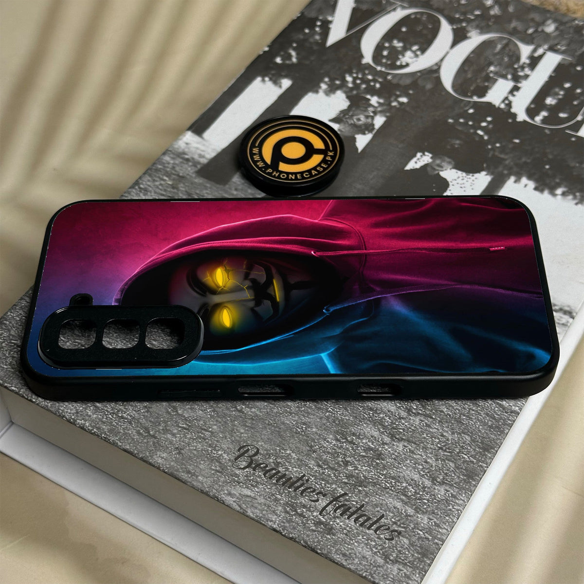 Infinix Hot 70 - Anonymous 2.0 Design 2 - Premium Metal Printed Soft Bumper Shock Proof Case