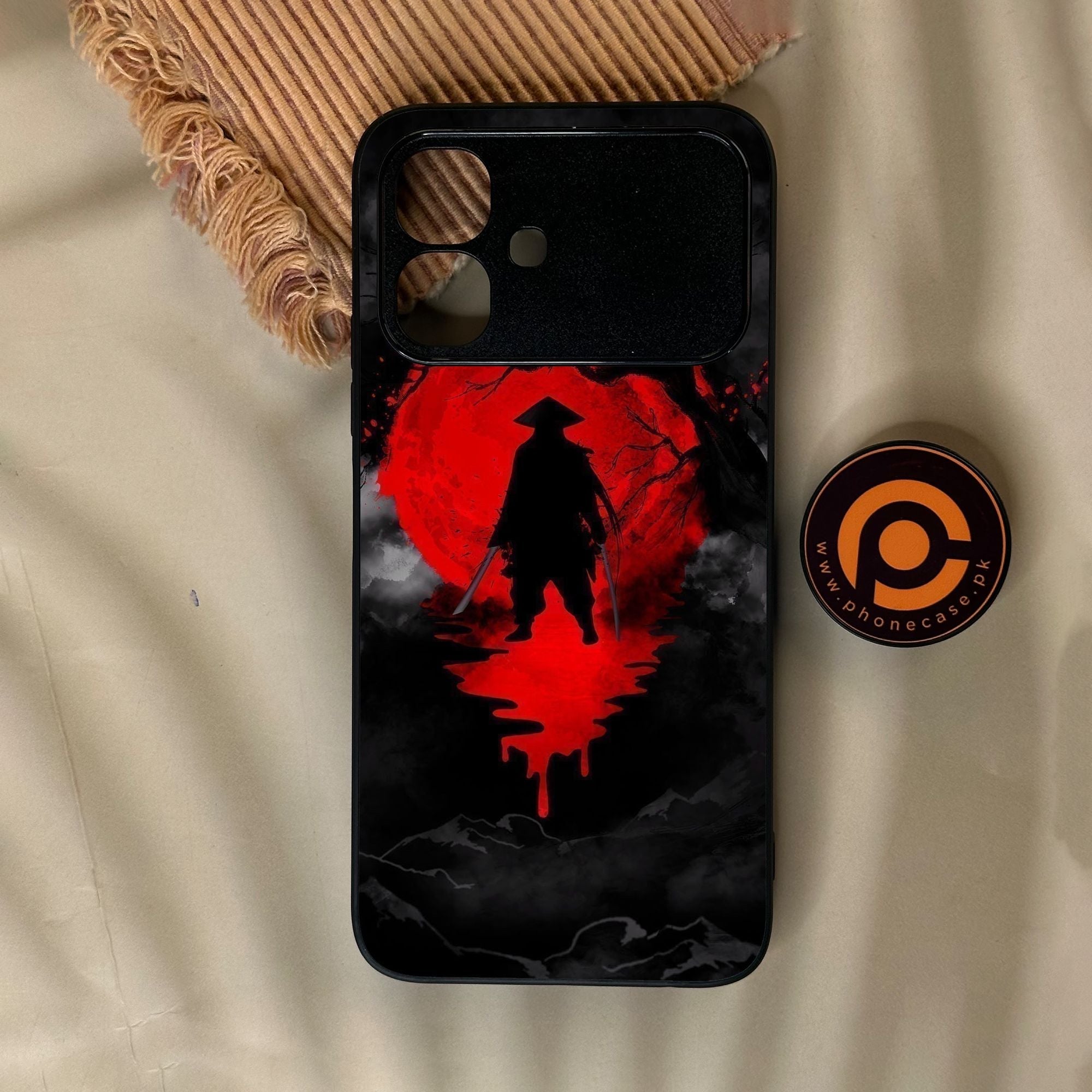 Infinix Smart 20 - Ninja Design 3 - Premium Metal Printed Soft Bumper Shock Proof Case