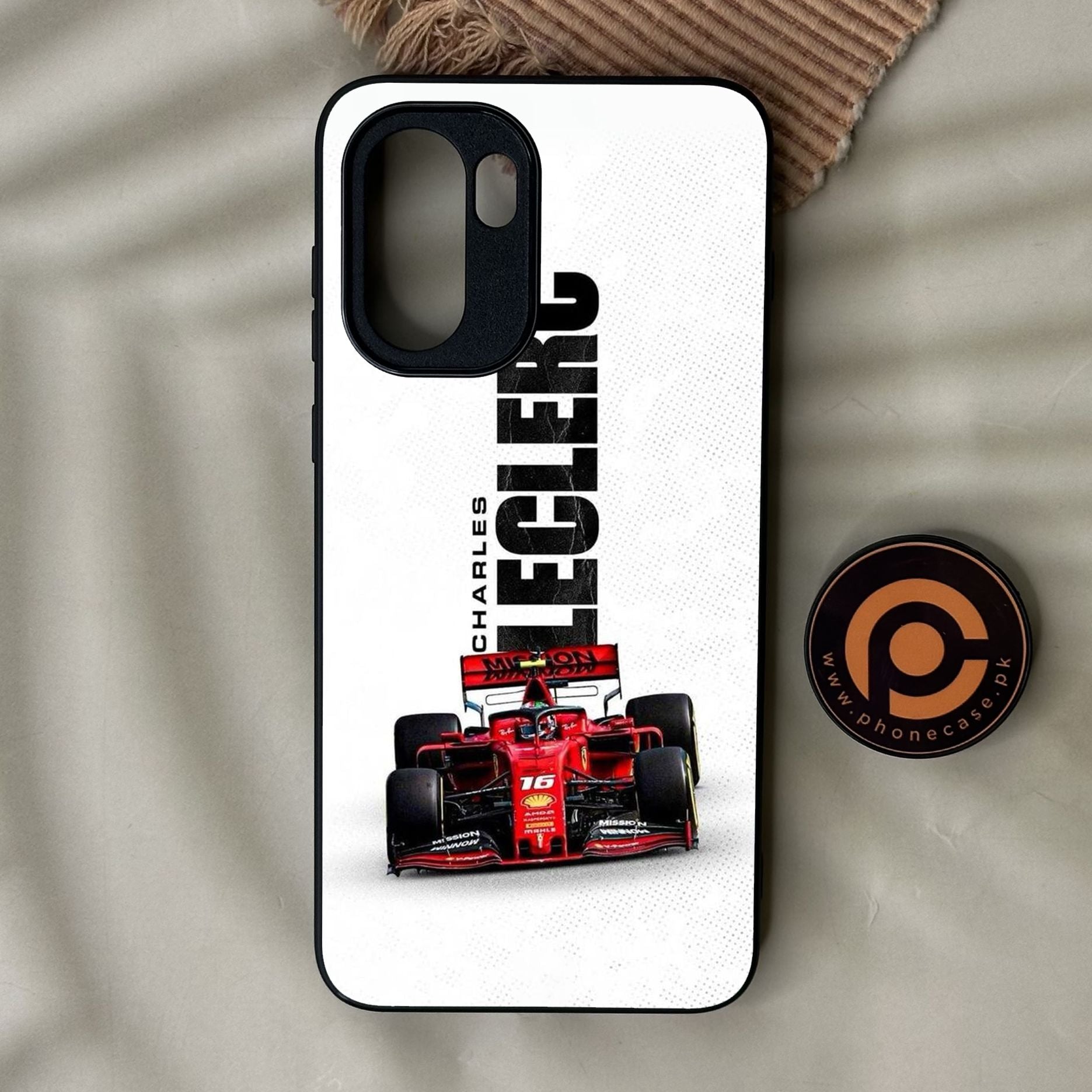 OnePlus Ace 6 - Formula 1 Design 9 - Premium Metal Printed Soft Bumper Shock Proof Case