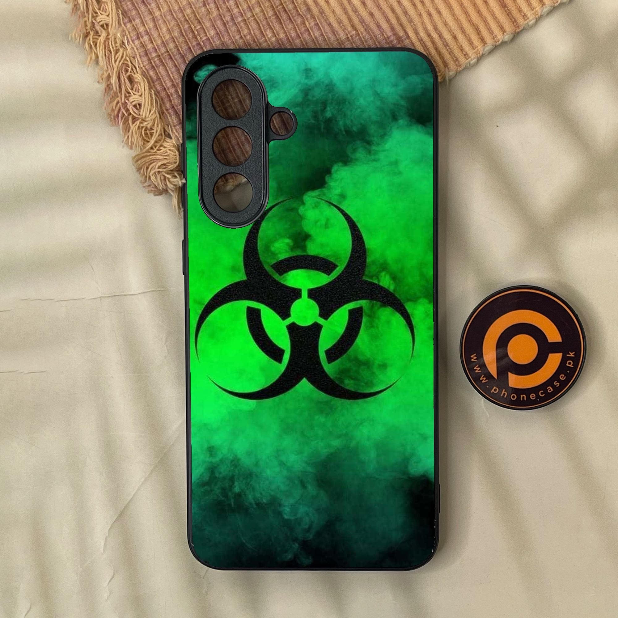 Samsung Galaxy A57 - Biohazard Design 7 - Premium Metal Printed Soft Bumper Shock Proof Case