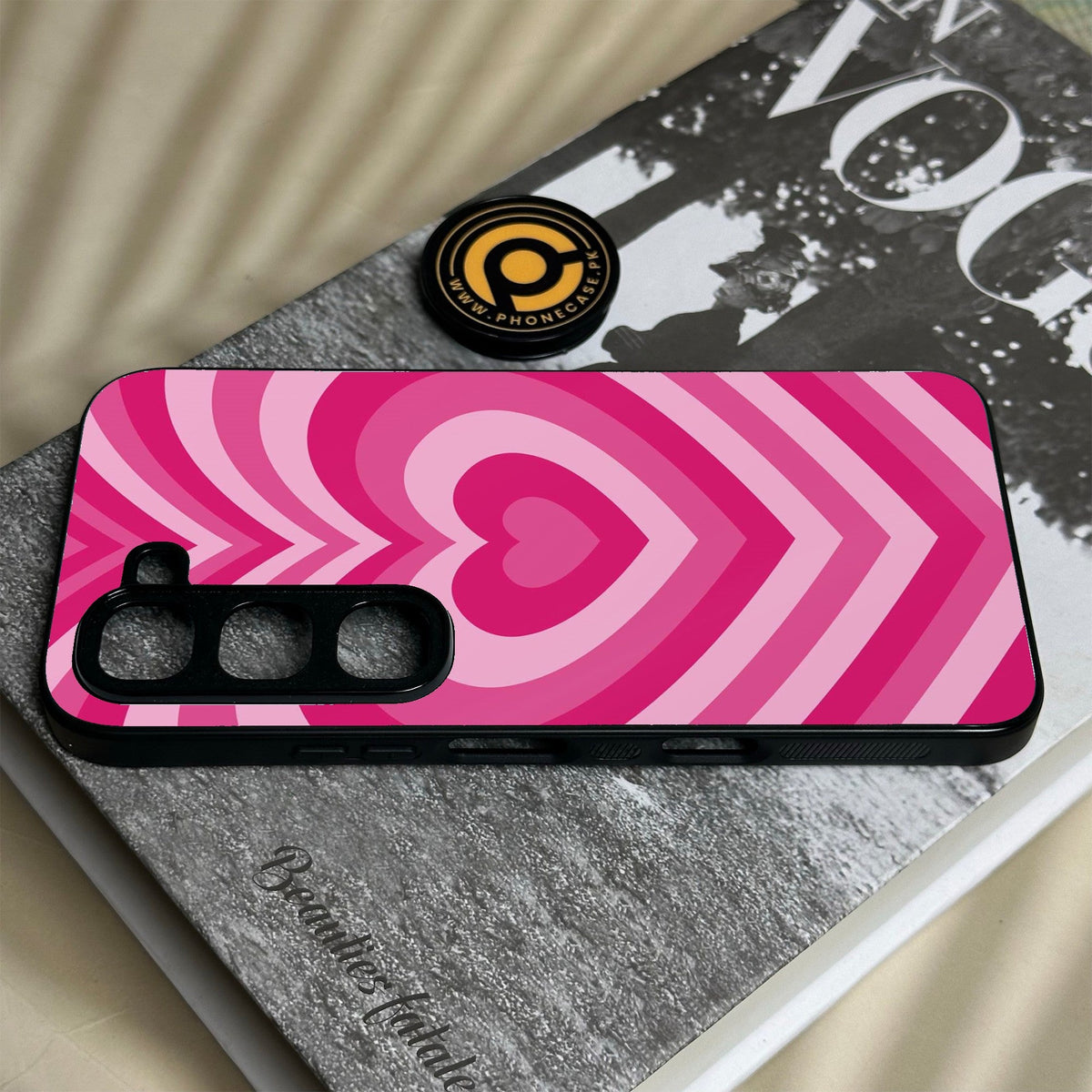 Infinix Hot 70 Pro - Heartbeat Design 6 - Premium Metal Printed Soft Bumper Shock Proof Case