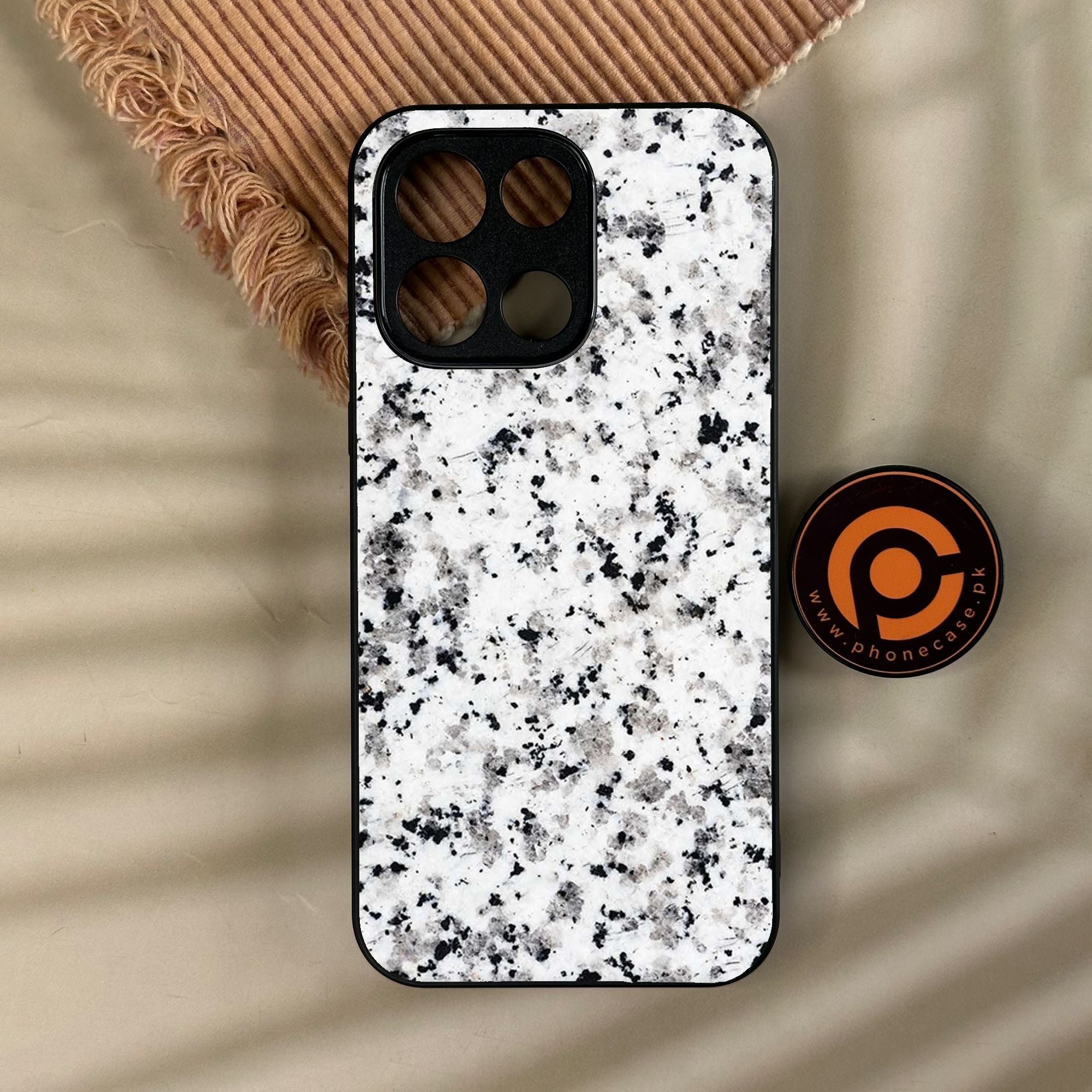 OnePlus Turbo 6 - White Design 9 - Premium Metal Printed Soft Bumper Shock Proof Case