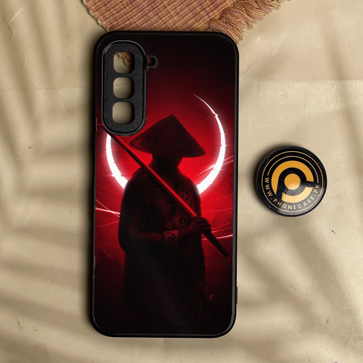 Infinix Hot 70 - Ninja Design 7 - Premium Metal Printed Soft Bumper Shock Proof Case