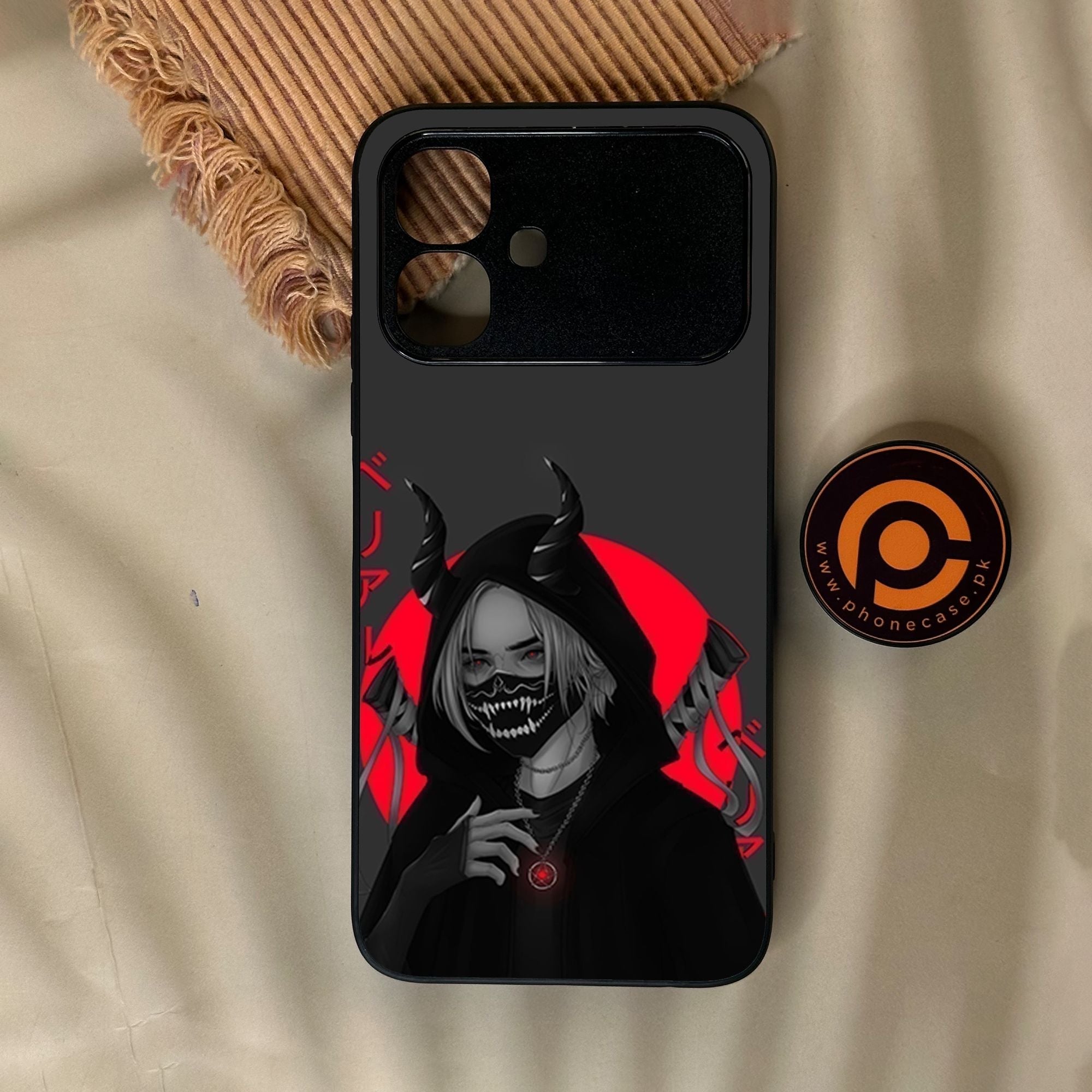 Infinix Smart 20 - Anime Series Design 10 - Premium Metal Printed Soft Bumper Shock Proof Case