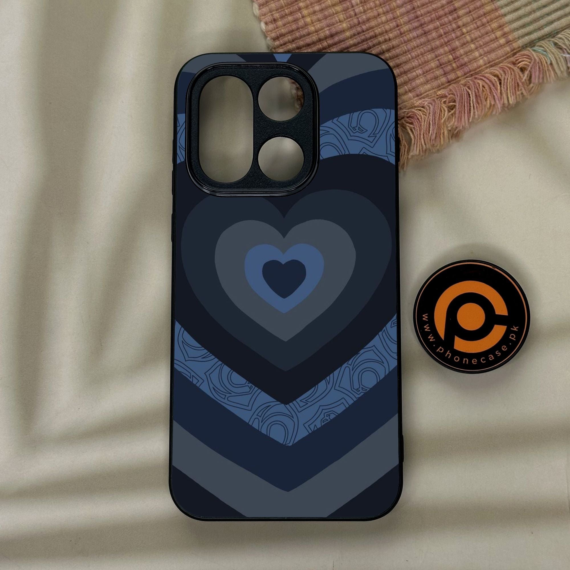 OnePlus 15 - Heart 2.0 Design 6 - Premium Metal Printed Soft Bumper Shock Proof Case
