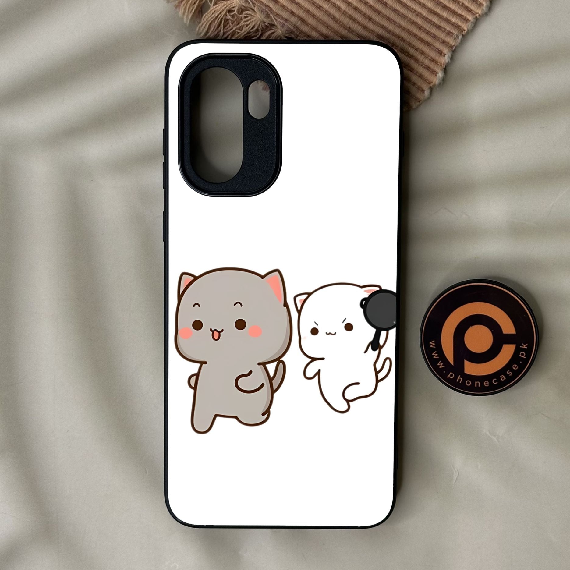 OnePlus 15R - Cute Bubu Dudu Design 8 - Premium Metal Printed Soft Bumper Shock Proof Case