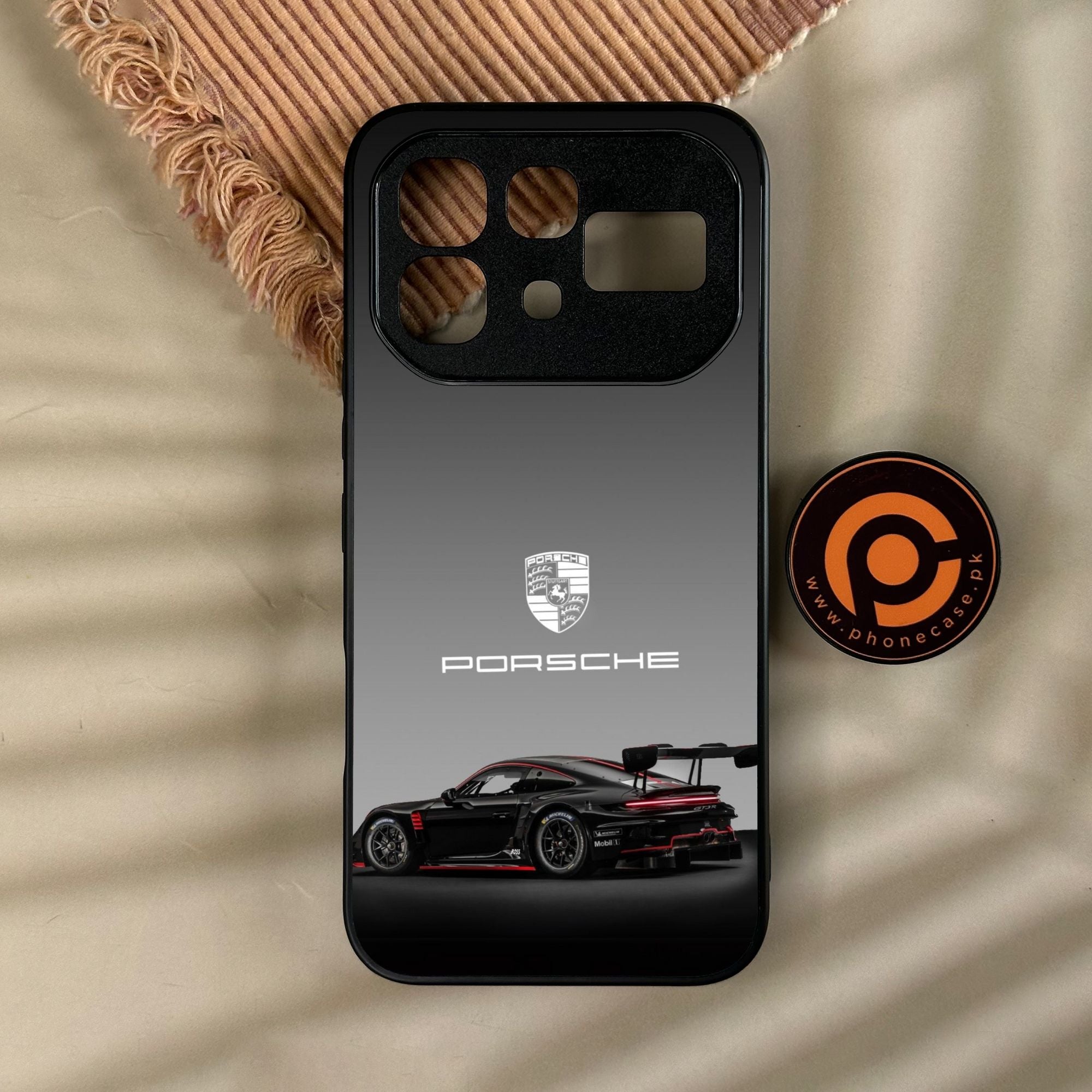 Infinix Note 60 - Shadow Racer - Premium Metal Printed Soft Bumper Shock Proof Case CS-49438