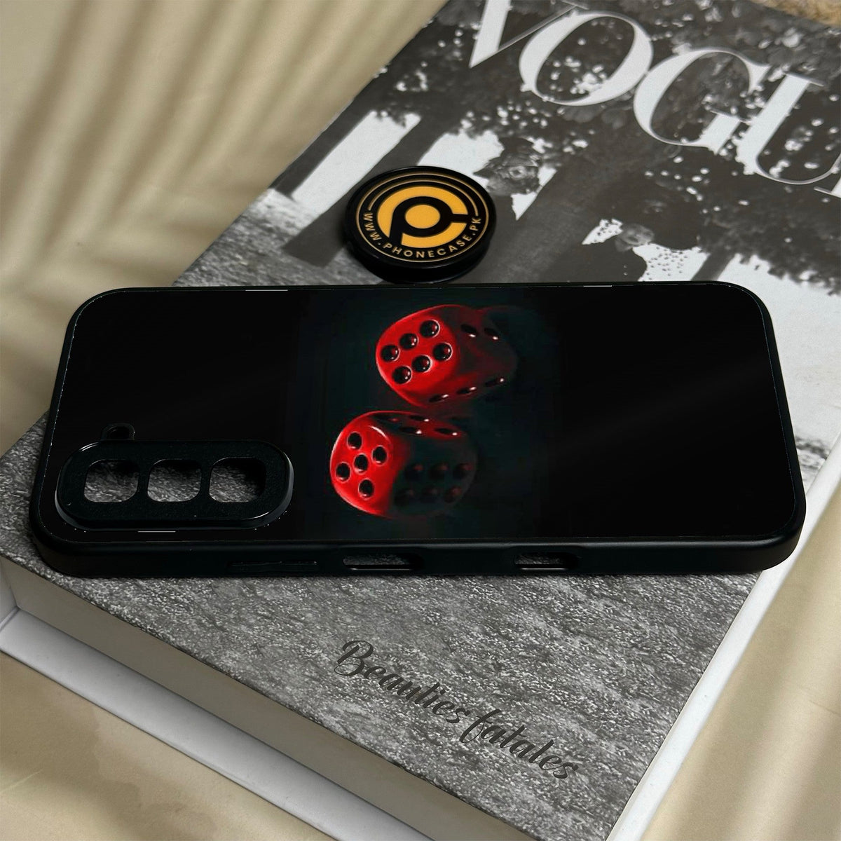 Infinix Hot 70 - Black Art Design 3 - Premium Metal Printed Soft Bumper Shock Proof Case