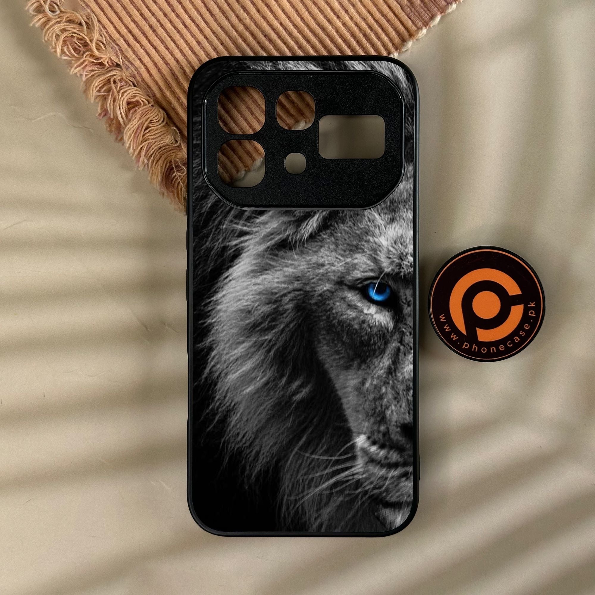 Infinix Note 60 Pro - Tiger Design 8 - Premium Metal Printed Soft Bumper Shock Proof Case