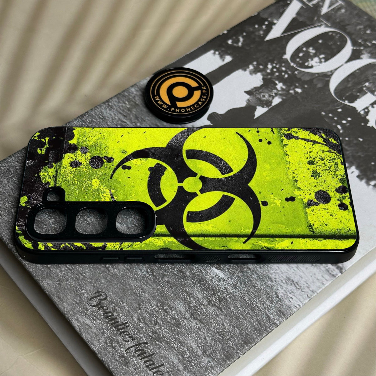 Infinix Hot 70 Pro - Biohazard Design 9 - Premium Metal Printed Soft Bumper Shock Proof Case