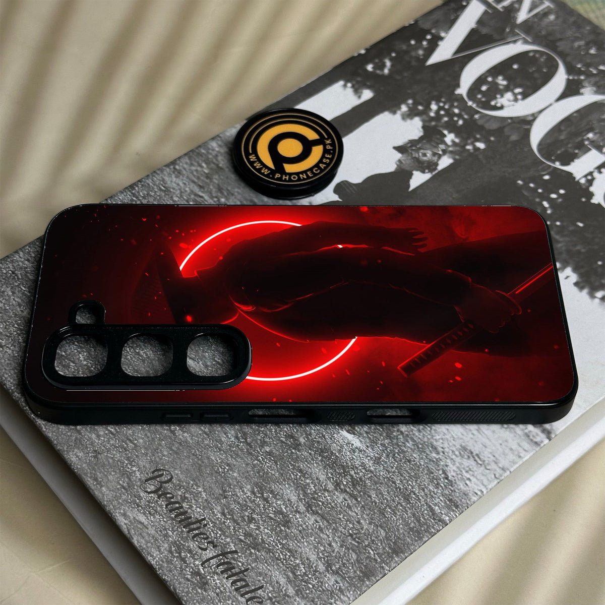 Infinix Hot 70 Pro - Ninja Design 4 - Premium Metal Printed Soft Bumper Shock Proof Case