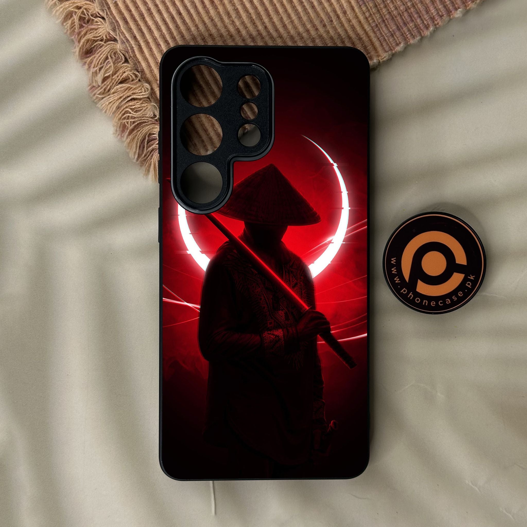 Galaxy S26 Ultra - Ninja Design 7 - Premium Metal Printed Soft Bumper Shock Proof Case