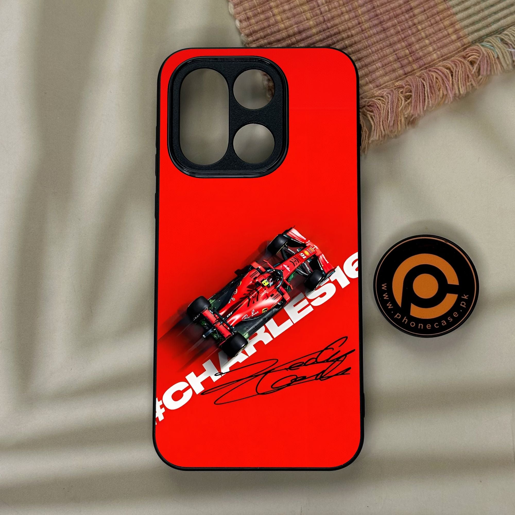 OnePlus 15 - Formula 1 Design 2 - Premium Metal Printed Soft Bumper Shock Proof Case