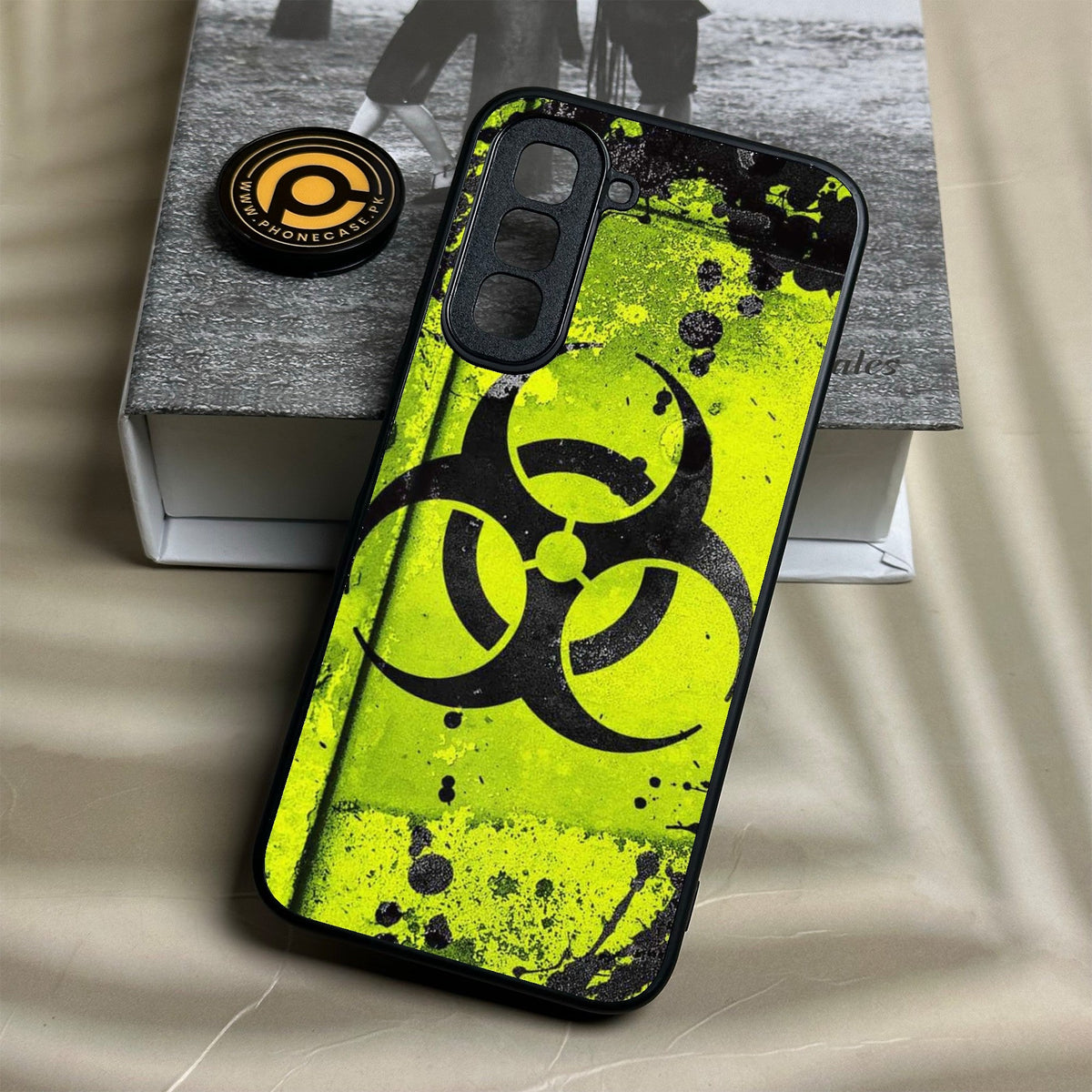Infinix Hot 70 - Biohazard Design 9 - Premium Metal Printed Soft Bumper Shock Proof Case