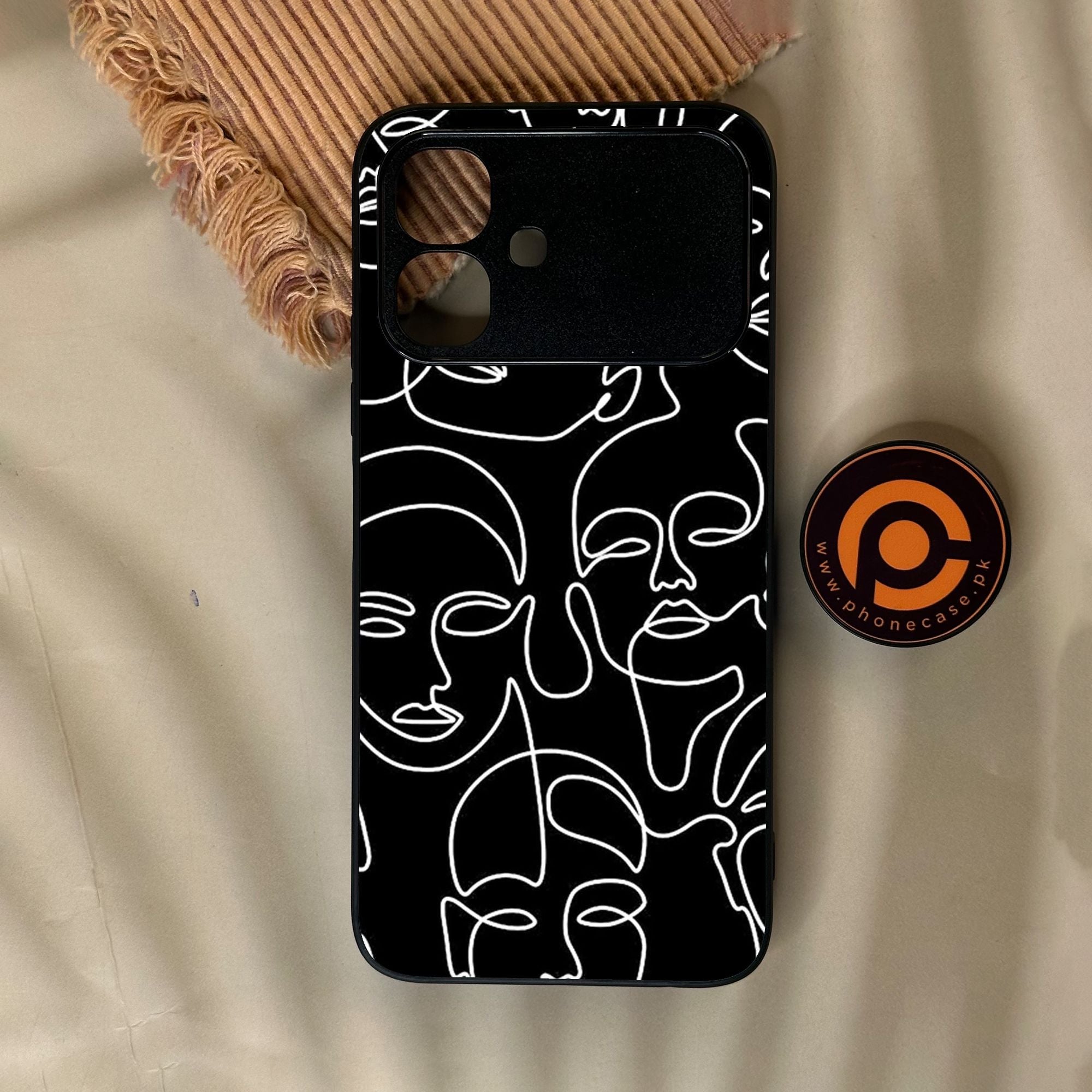 Infinix Smart 20 - Girls Design 10 - Premium Metal Printed Soft Bumper Shock Proof Case