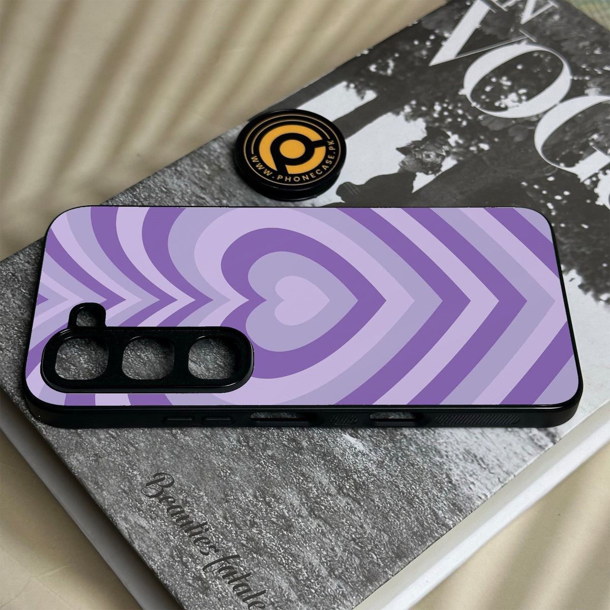 Infinix Hot 70 Pro - Heartbeat Design 8 - Premium Metal Printed Soft Bumper Shock Proof Case