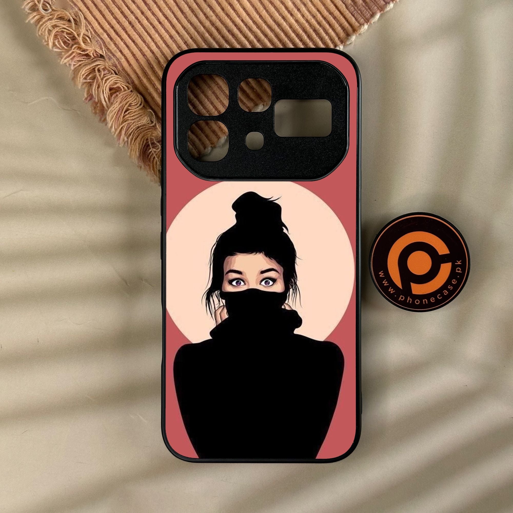 Infinix Note 60 Pro - Anime Girls Design 8 - Premium Metal Printed Soft Bumper Shock Proof Case