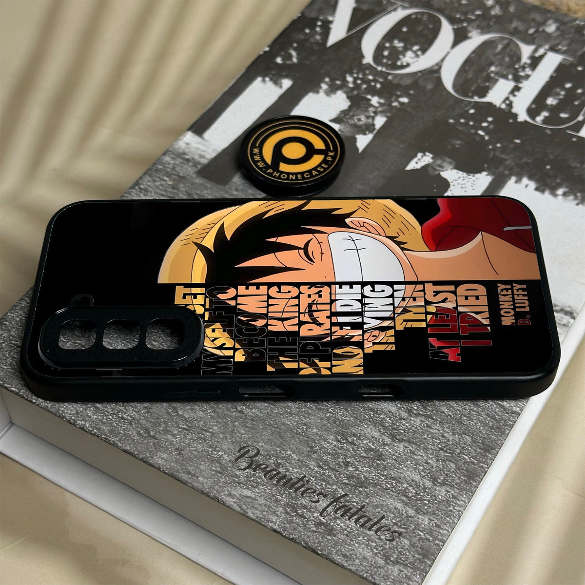 Infinix Hot 70 - Anime - Premium Metal Printed Soft Bumper Shock Proof Case