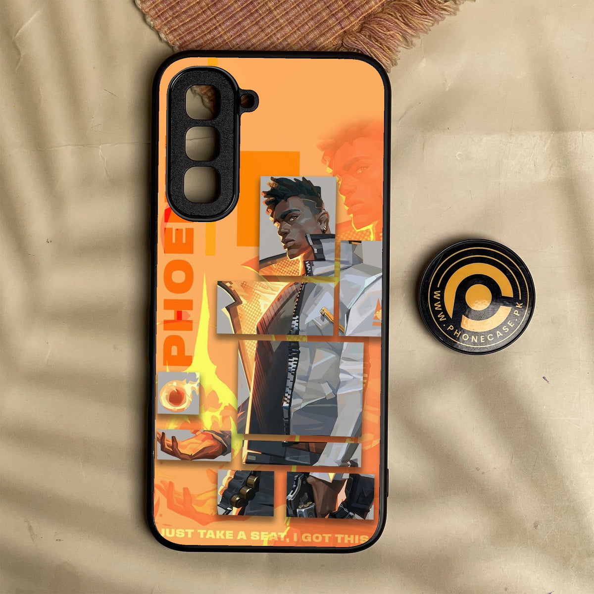 Infinix Hot 70 - Battle-ready Design 9 - Premium Metal Printed Soft Bumper Shock Proof Case