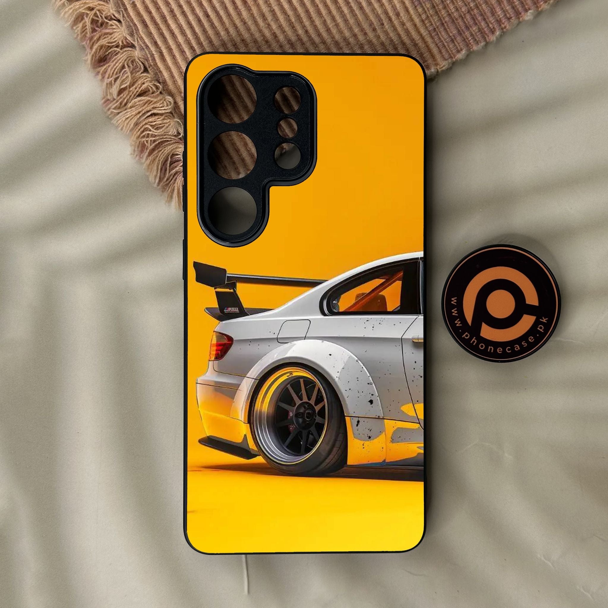 Galaxy S26 Ultra - M3 Gt2 Racing Car - Premium Metal Printed Soft Bumper Shock Proof Case