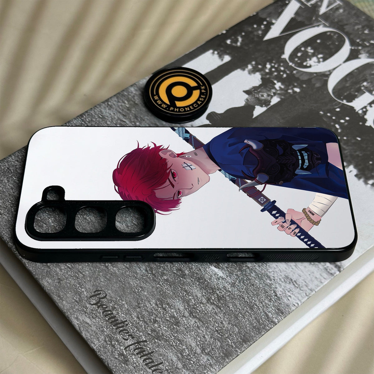 Infinix Hot 70 Pro - Anime Series Design 8 - Premium Metal Printed Soft Bumper Shock Proof Case