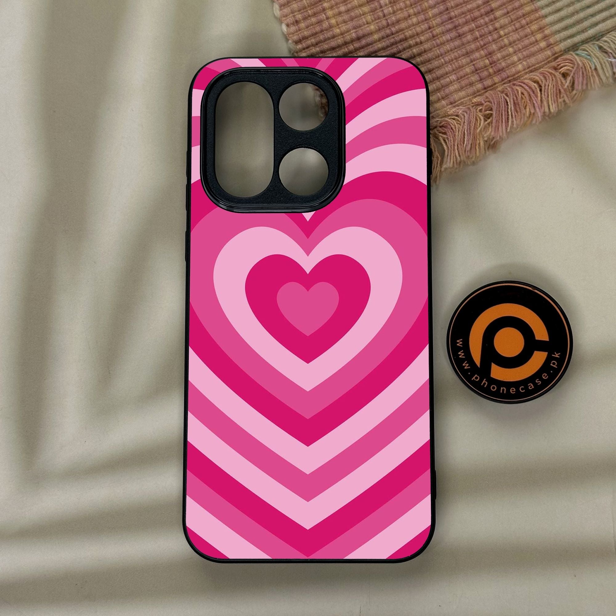 OnePlus 15 - Heartbeat Design 6 - Premium Metal Printed Soft Bumper Shock Proof Case
