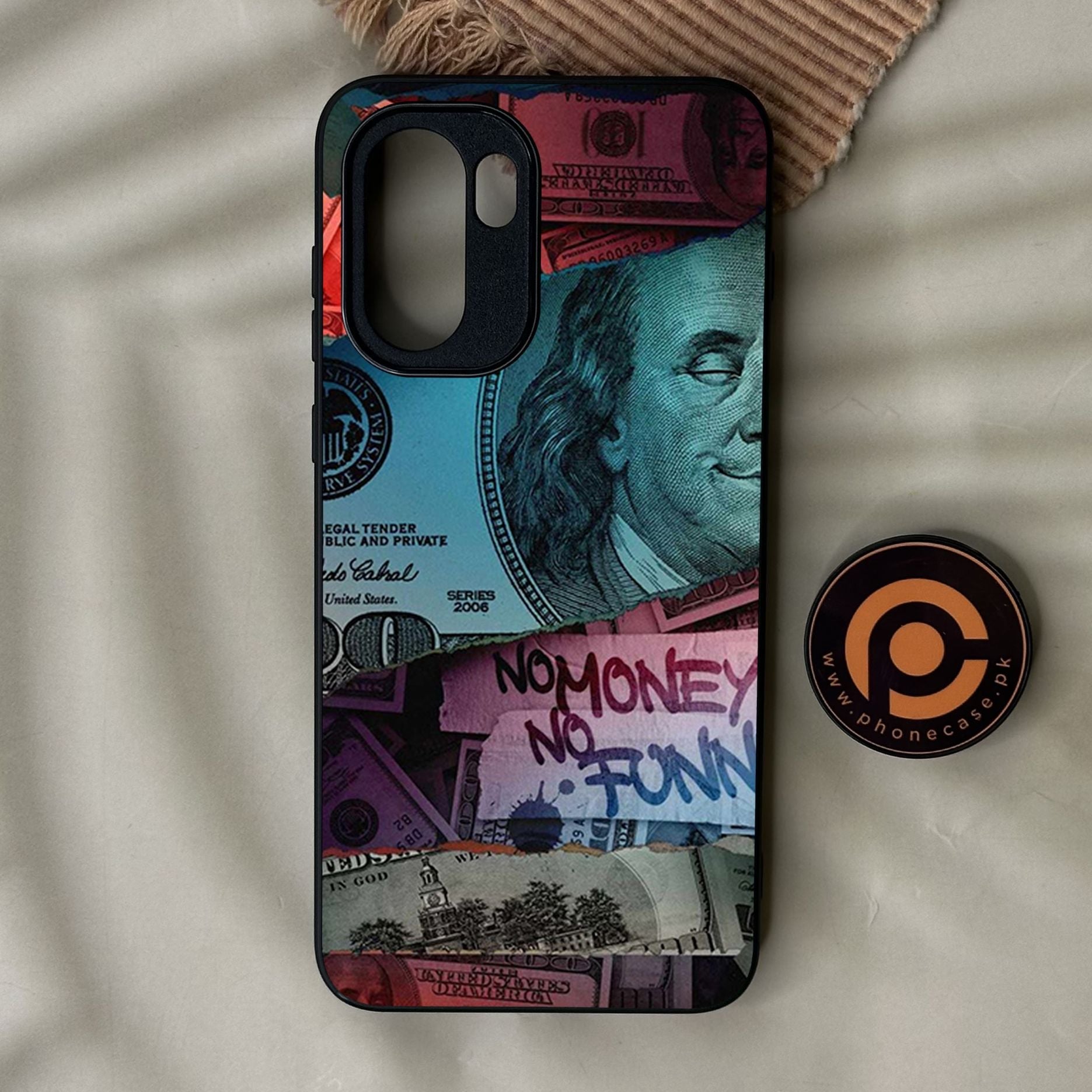 OnePlus Ace 6 - Dollar Design 8 - Premium Metal Printed Soft Bumper Shock Proof Case
