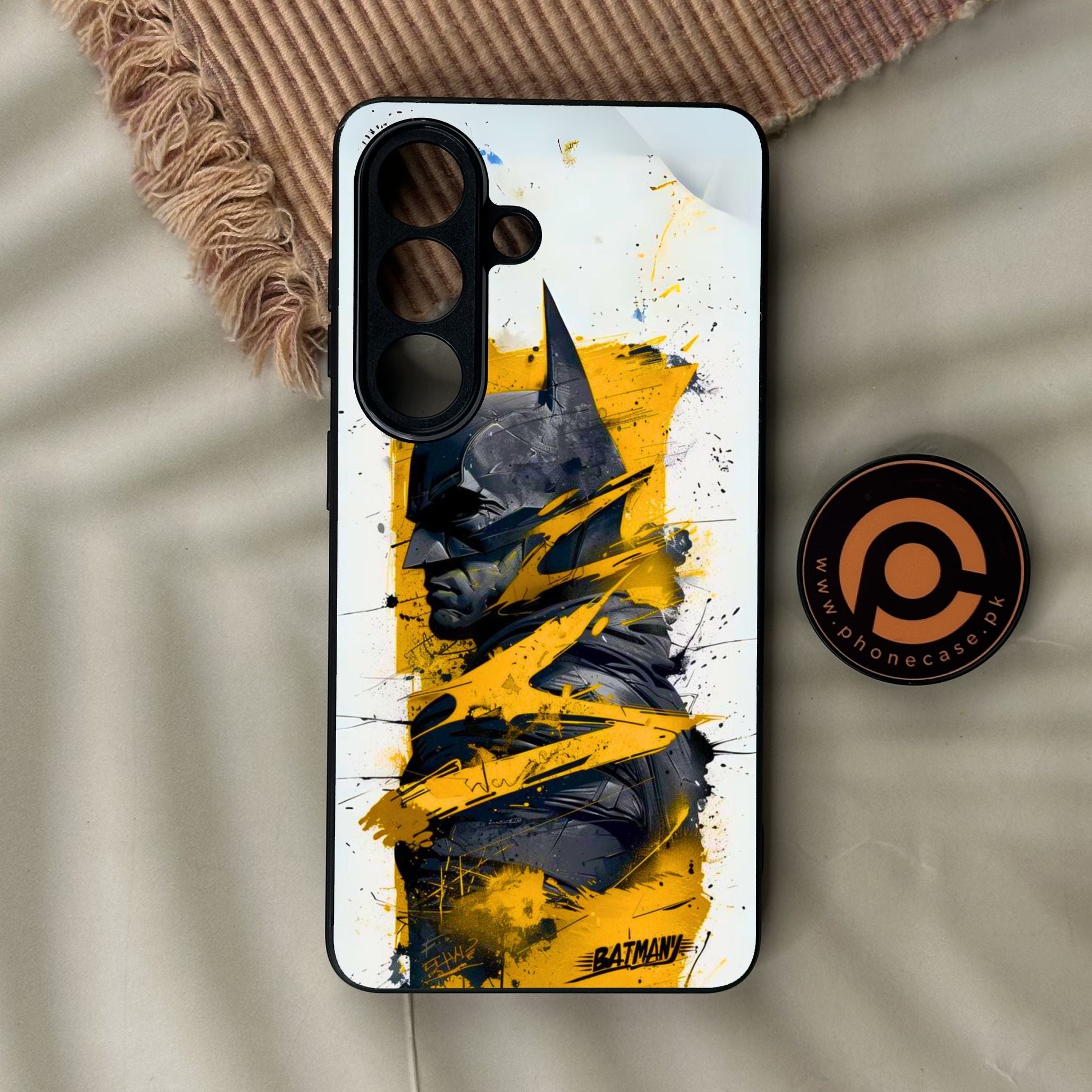 Galaxy S26 - Shattered Heroics - Premium Metal Printed Soft Bumper Shock Proof Case