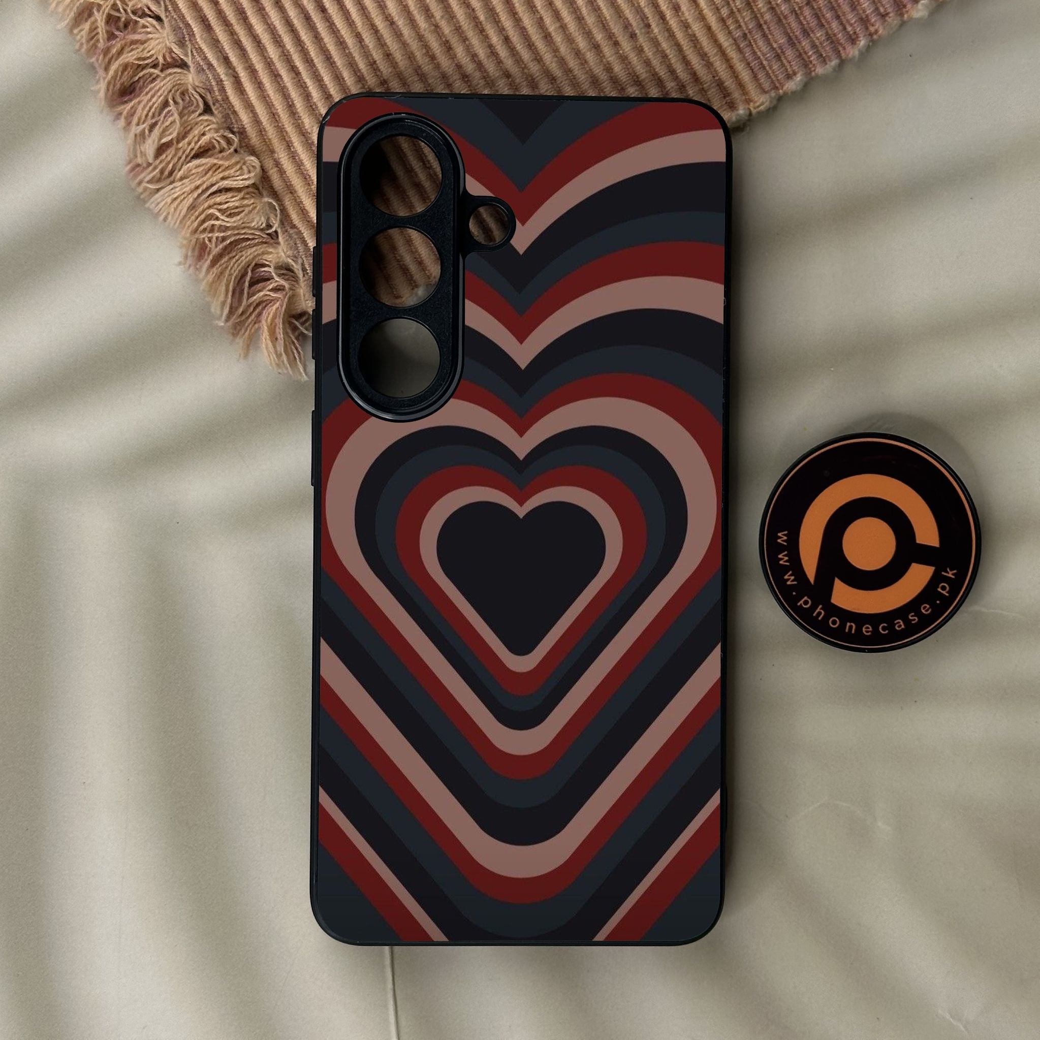 Galaxy S26 - Heart 2.0 Design 4 - Premium Metal Printed Soft Bumper Shock Proof Case