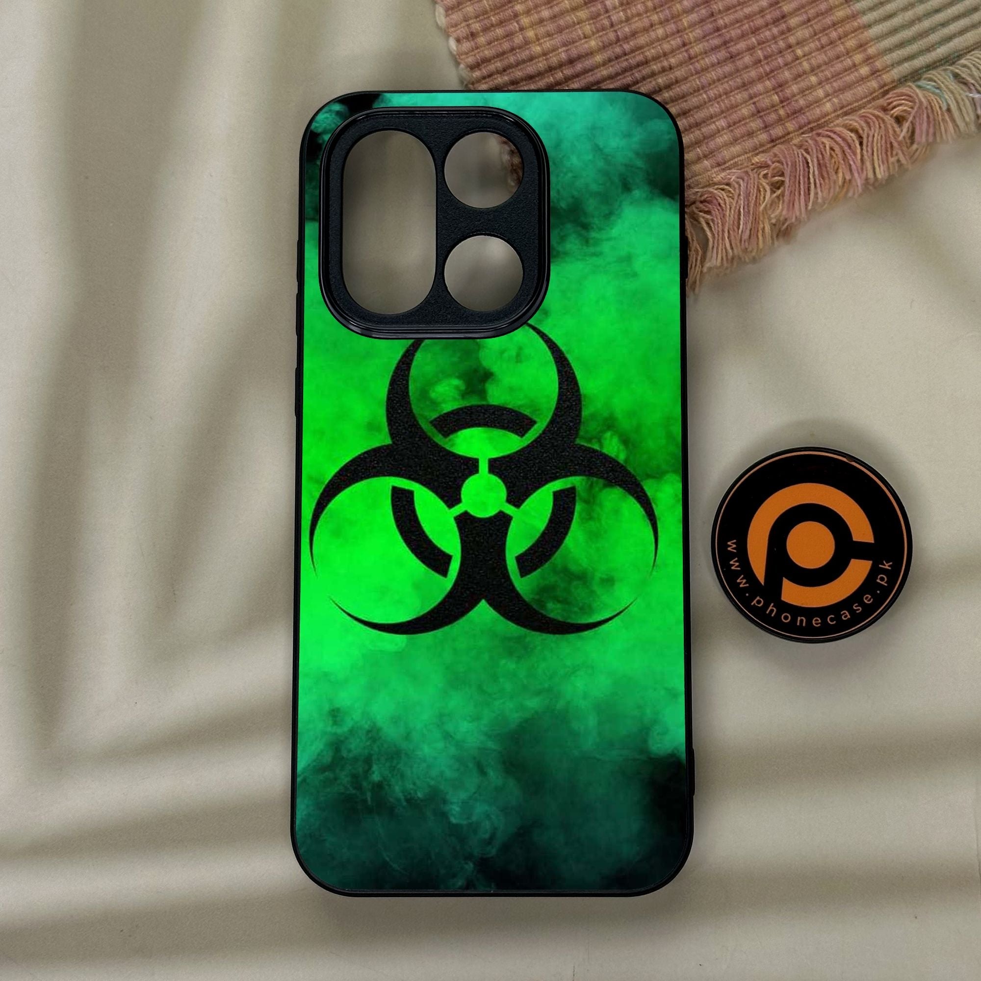 OnePlus 15 - Biohazard Design 7 - Premium Metal Printed Soft Bumper Shock Proof Case