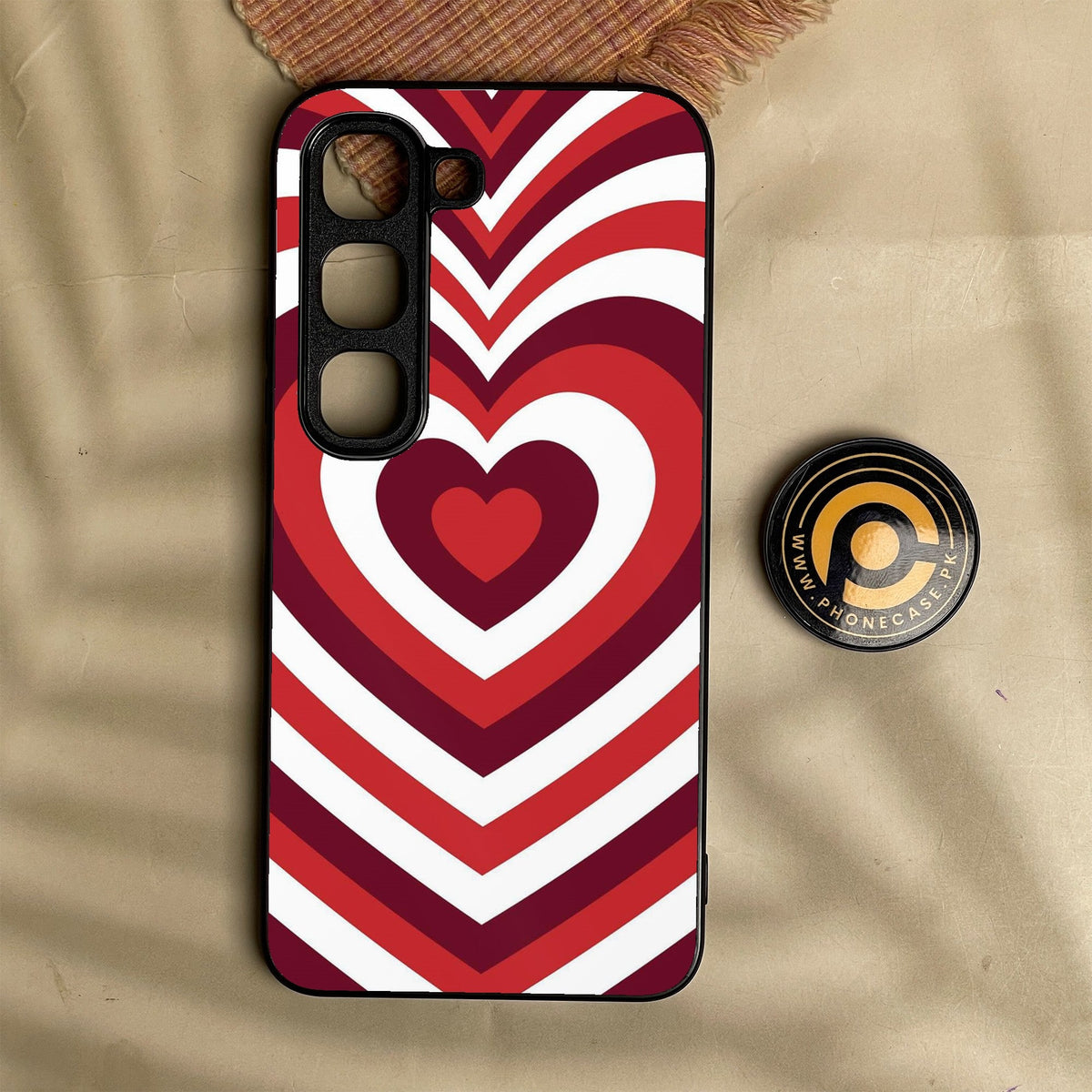 Infinix Hot 70 Pro - Heartbeat Design 5 - Premium Metal Printed Soft Bumper Shock Proof Case